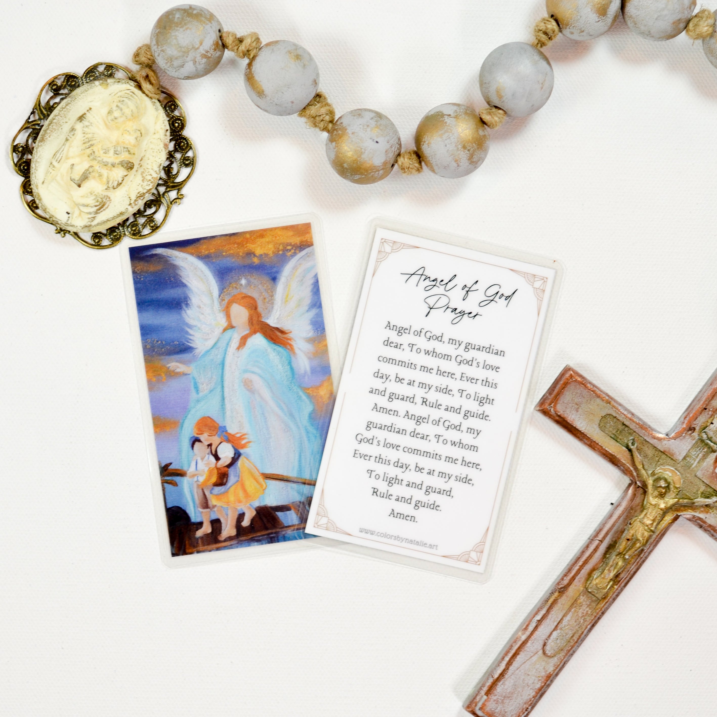 Guardian Angel Prayer Card