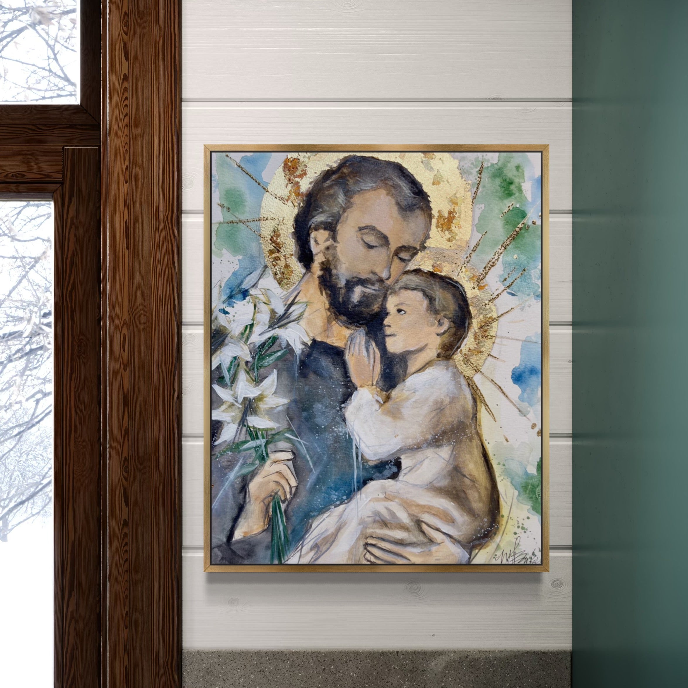 St. Joseph, Guardian of the Redeemer Fine Art Print
