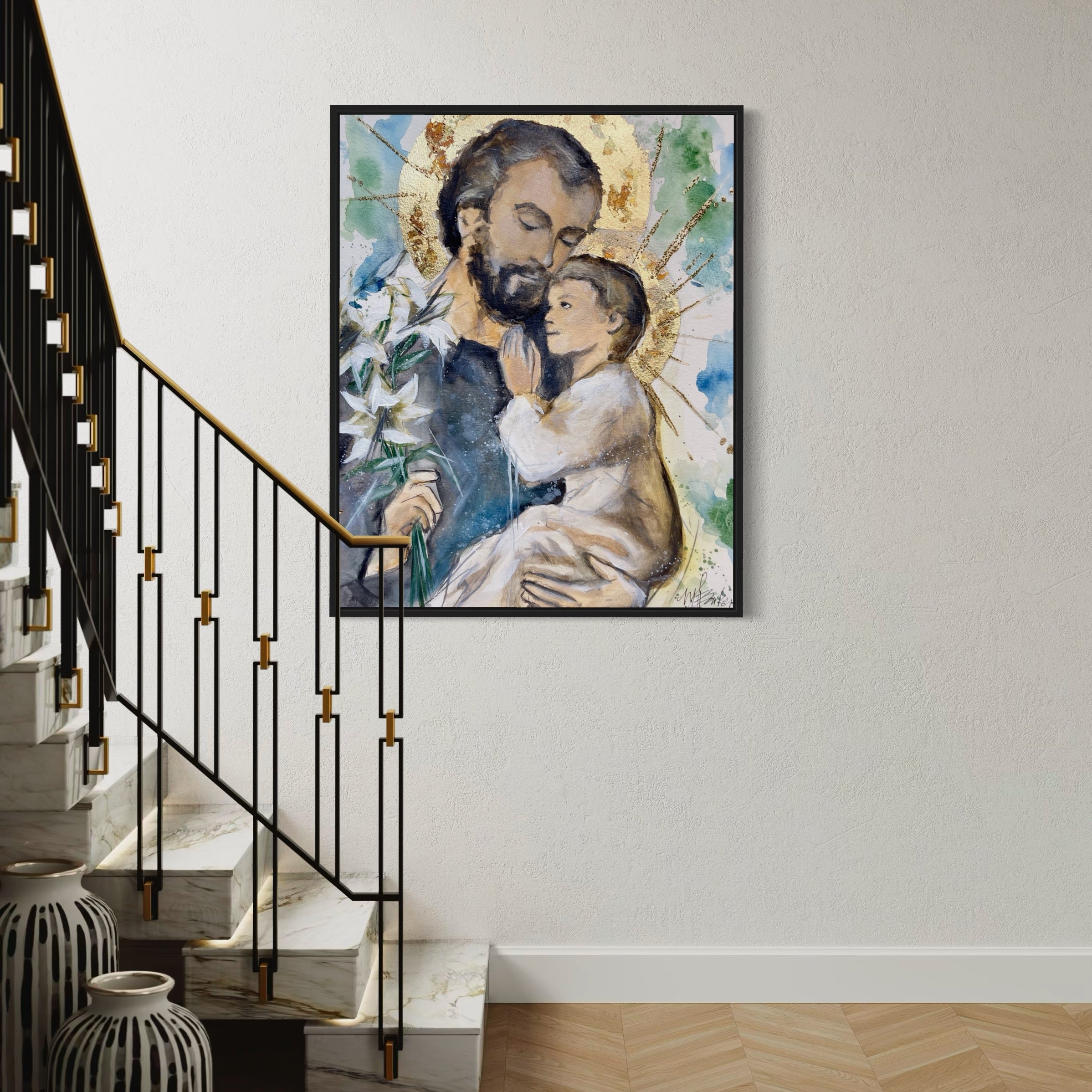 St. Joseph, Guardian of the Redeemer Fine Art Print