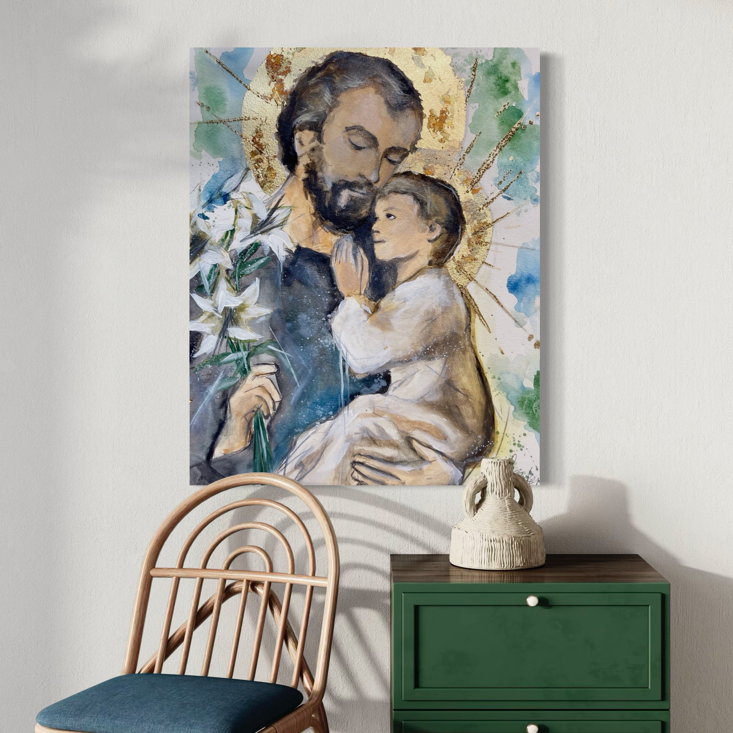 St. Joseph, Guardian of the Redeemer Fine Art Print
