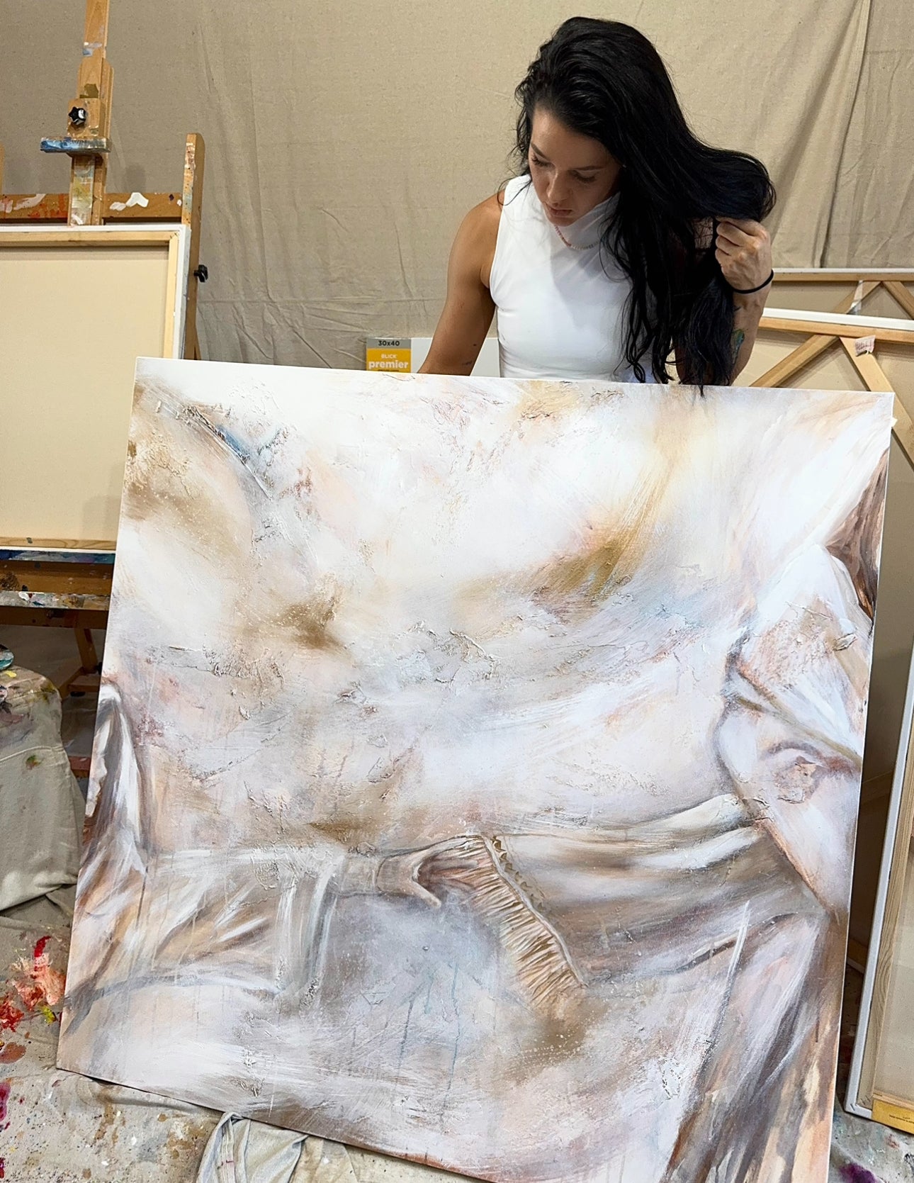 Hem of His Garment Fine Art Print