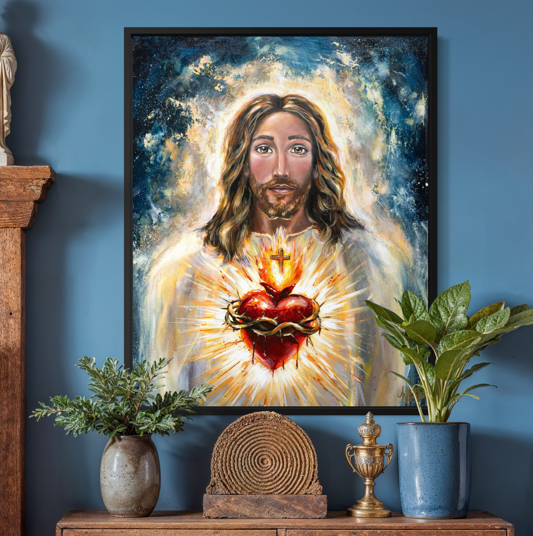 His Most Sacred Heart Fine Art Print