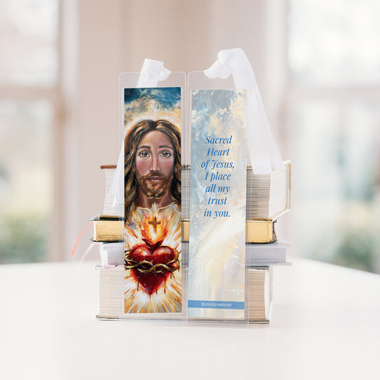 His Most Sacred Heart Bookmark