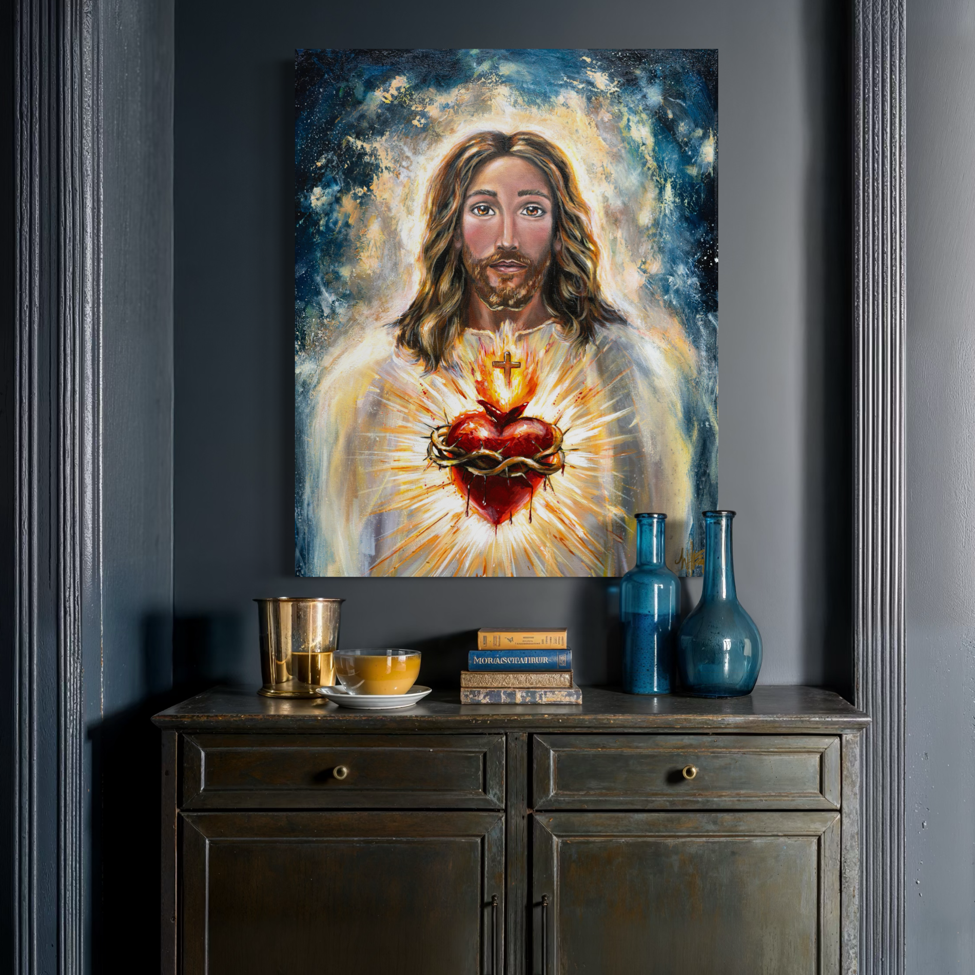 His Most Sacred Heart Fine Art Print