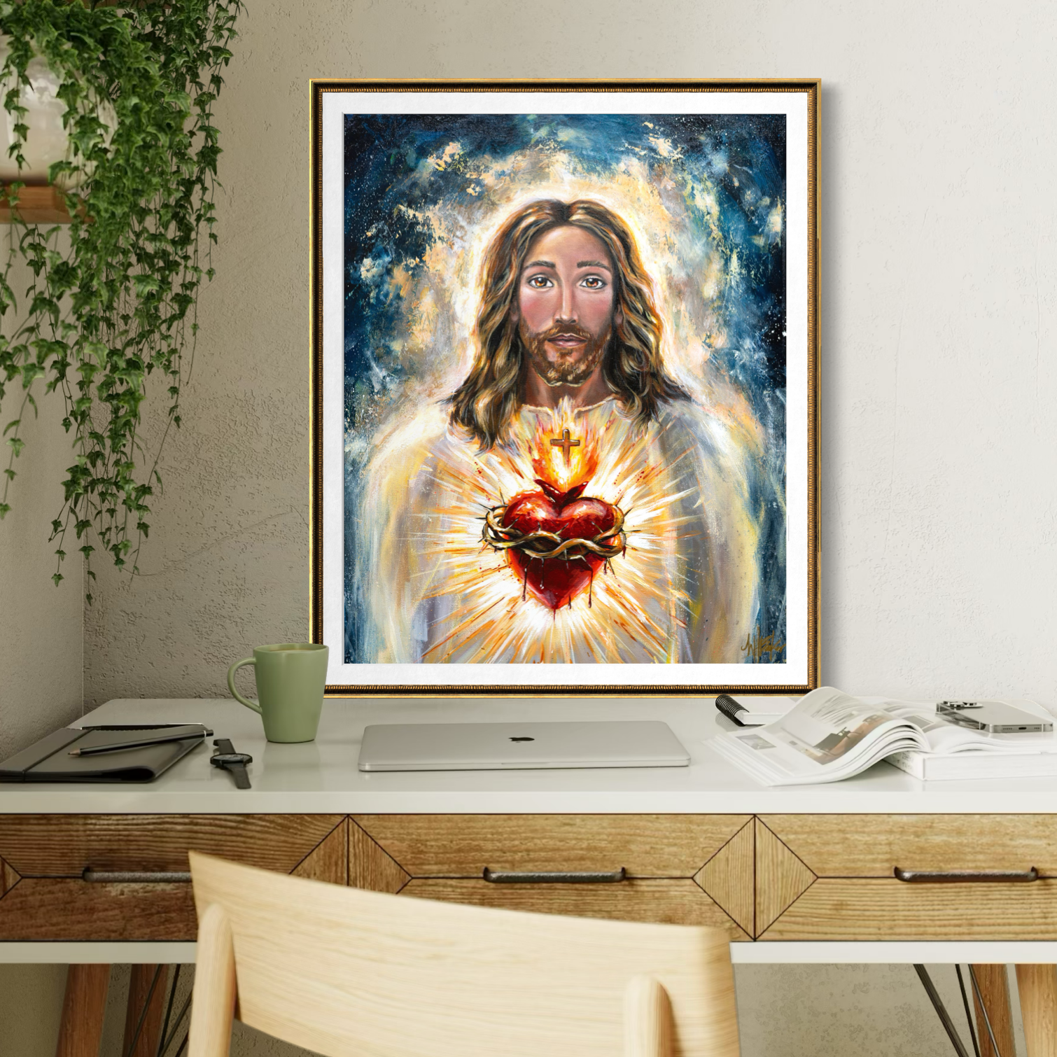 His Most Sacred Heart Fine Art Print