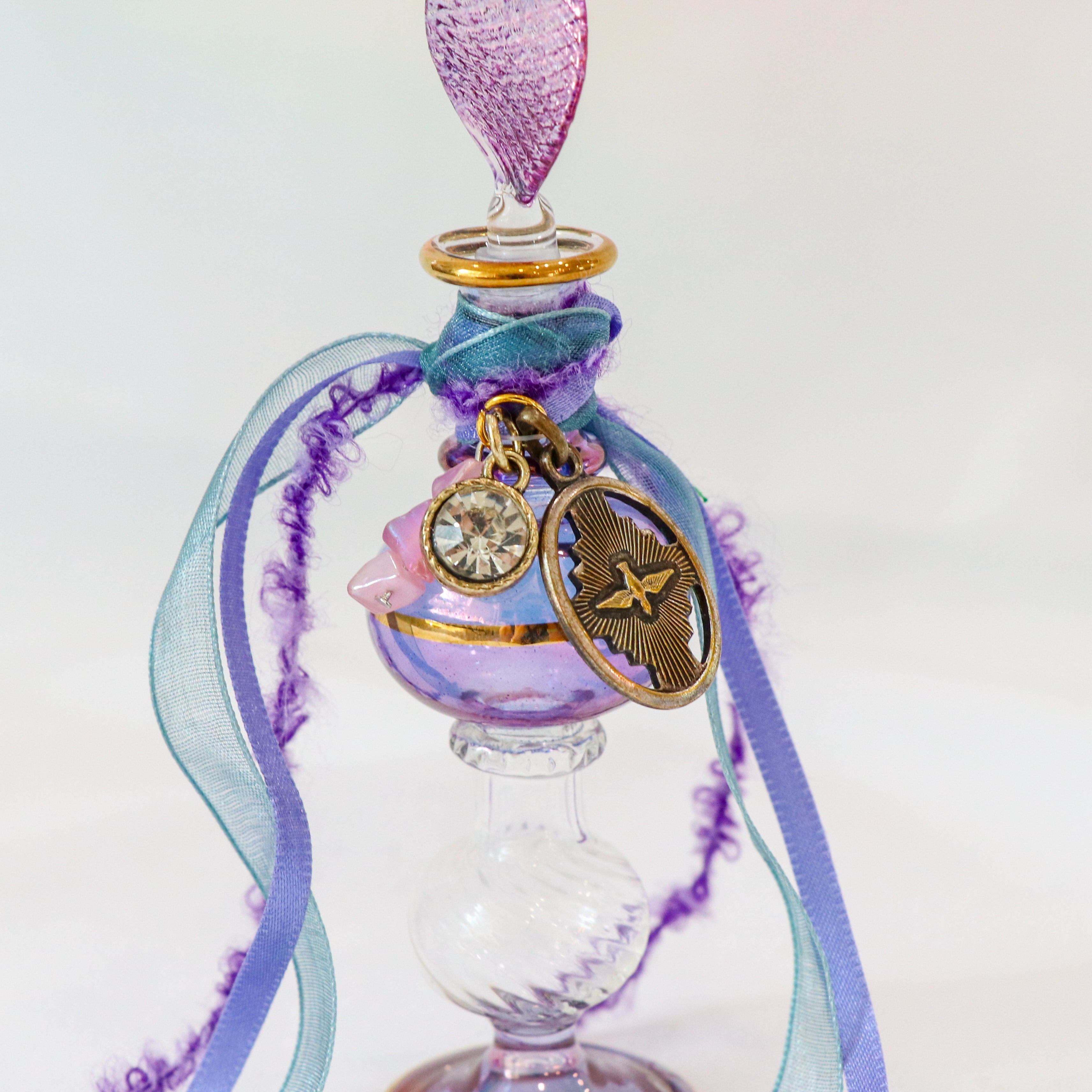 Holy Spirit in Gold | Handmade Holy Water Vessel