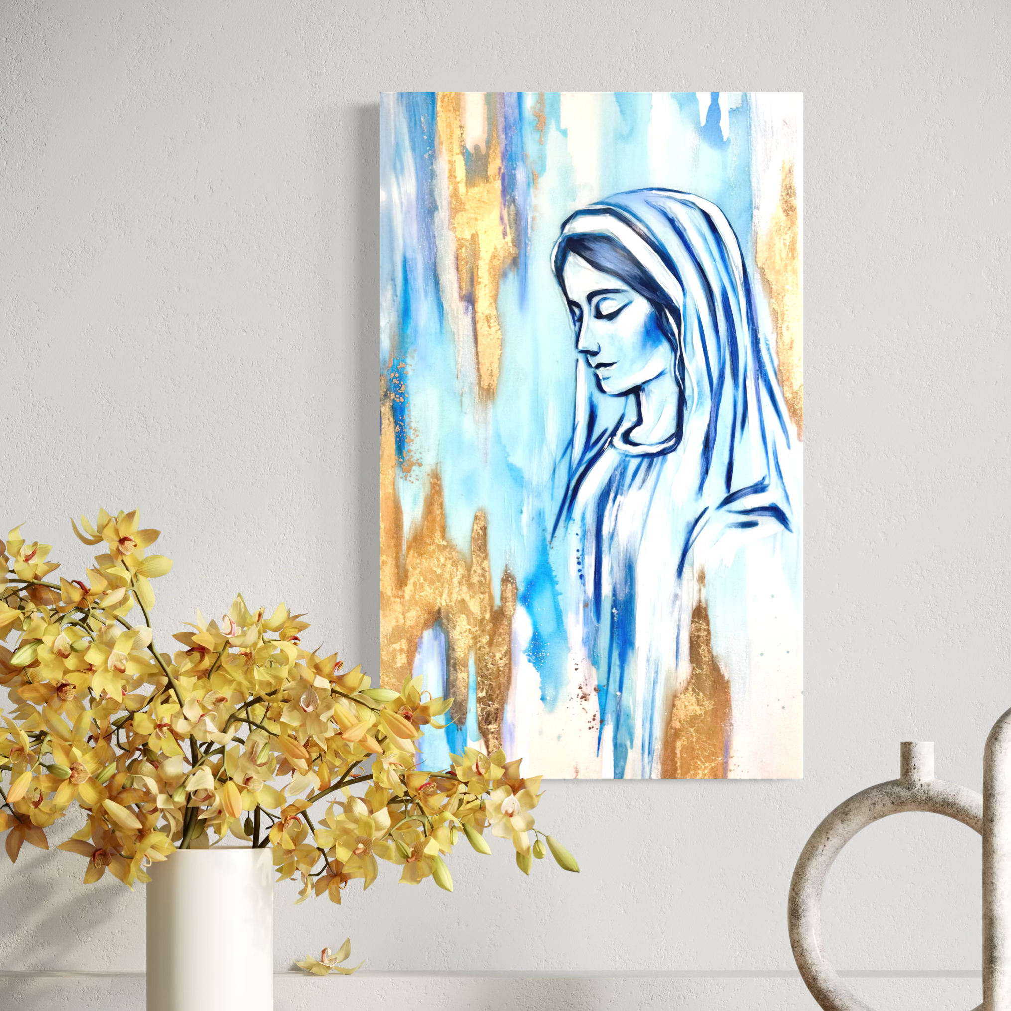 Mary at the Cross Fine Art Print