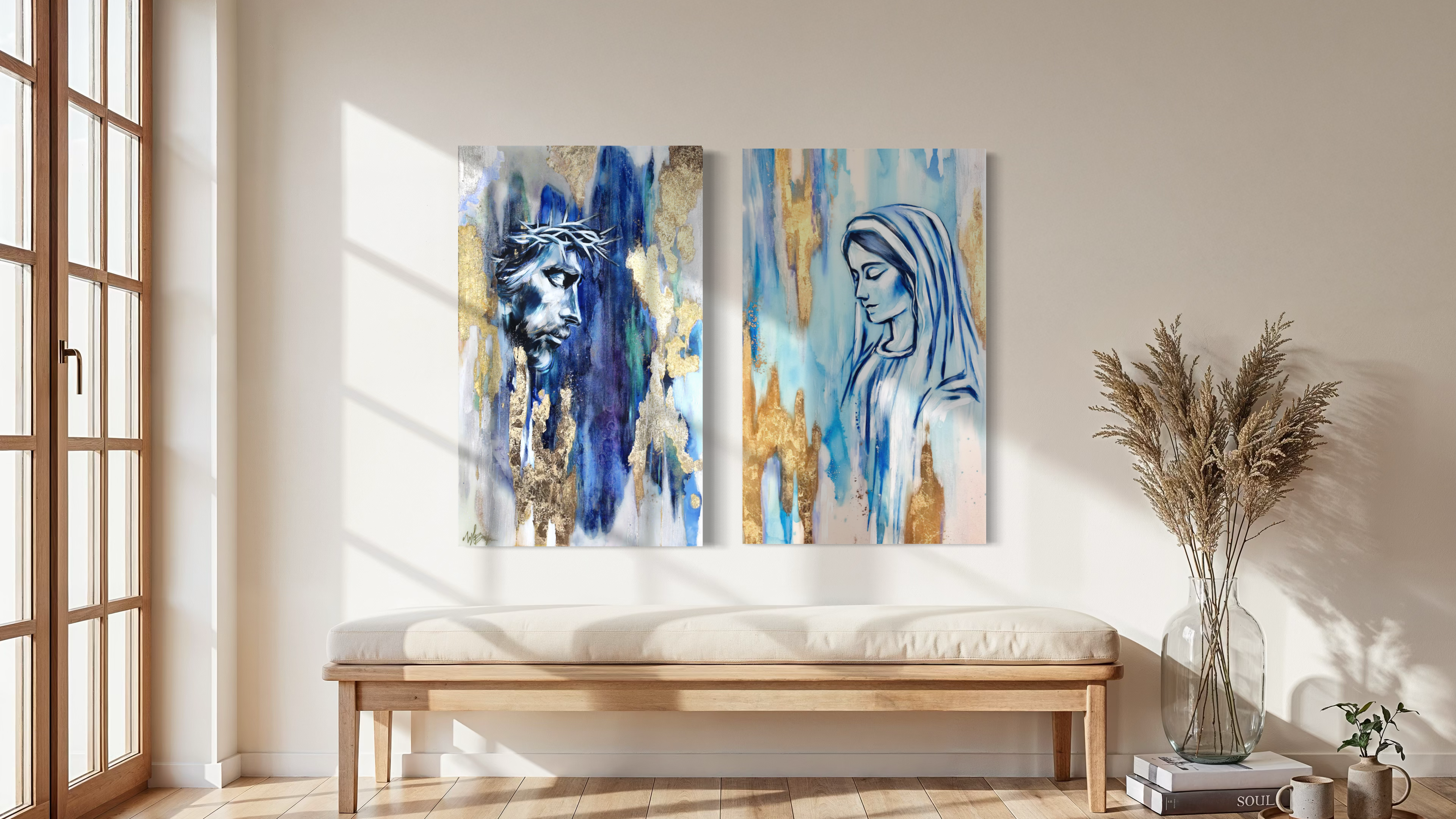 Mary at the Cross Fine Art Print
