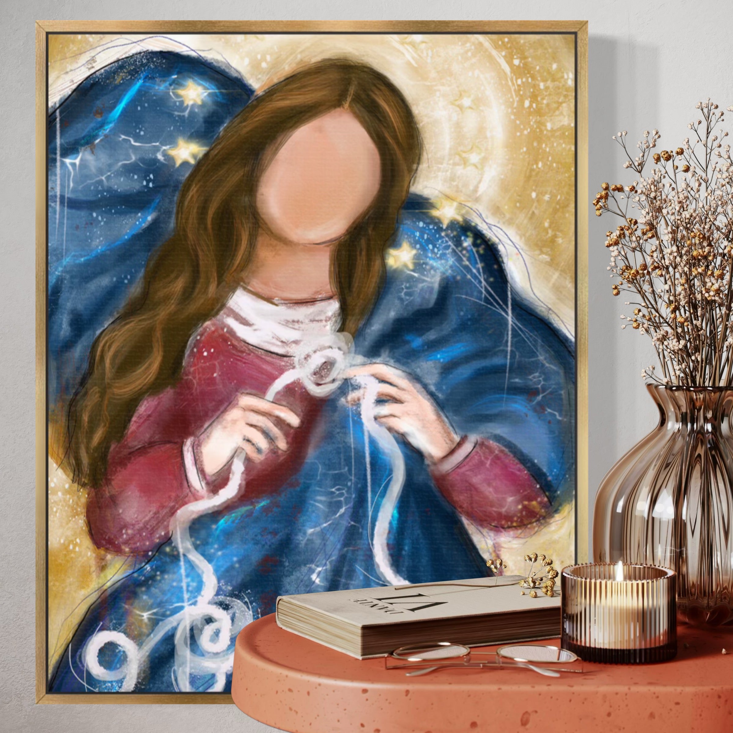 Undoer of Knots Fine Art Print