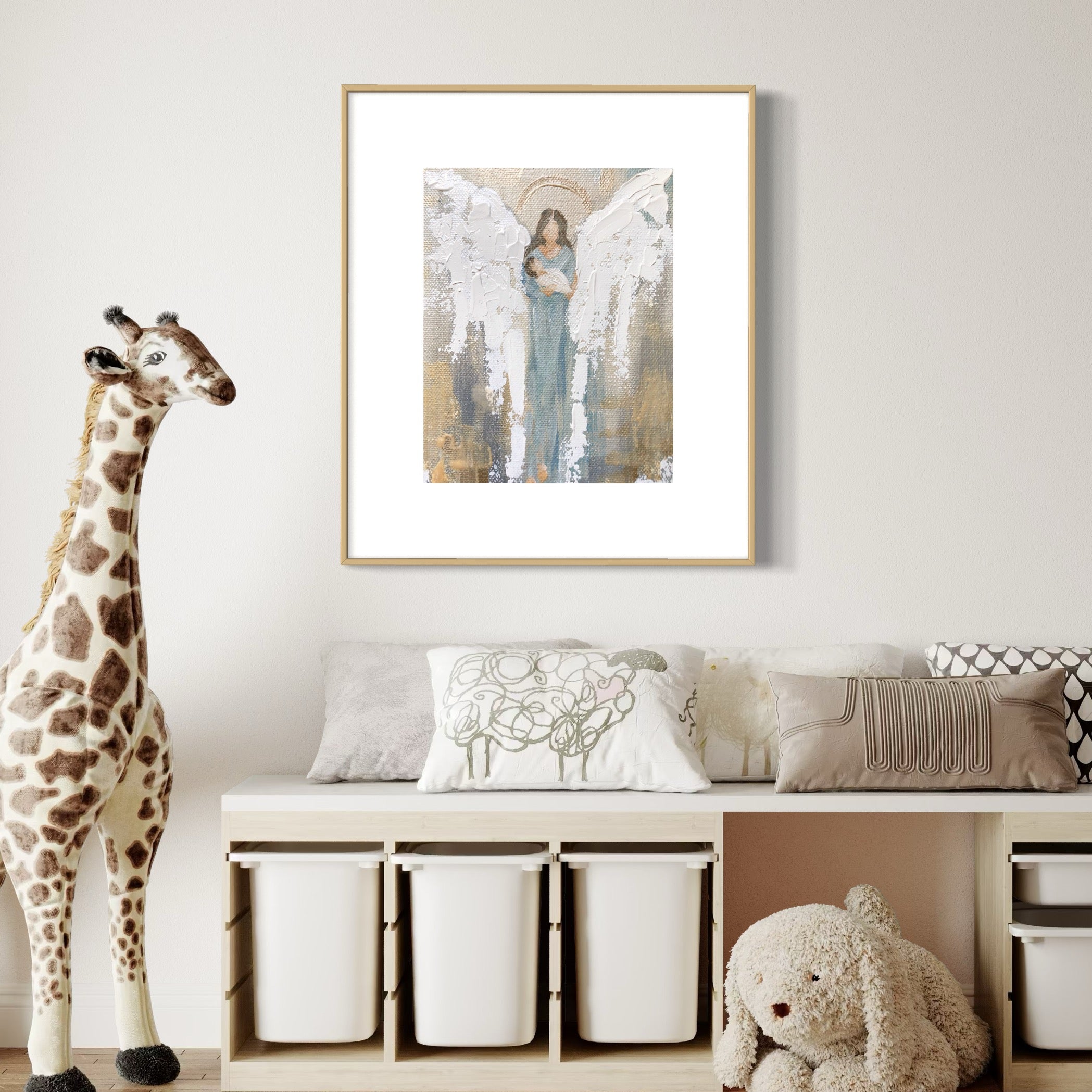 Covered in Feathers Fine Art Print