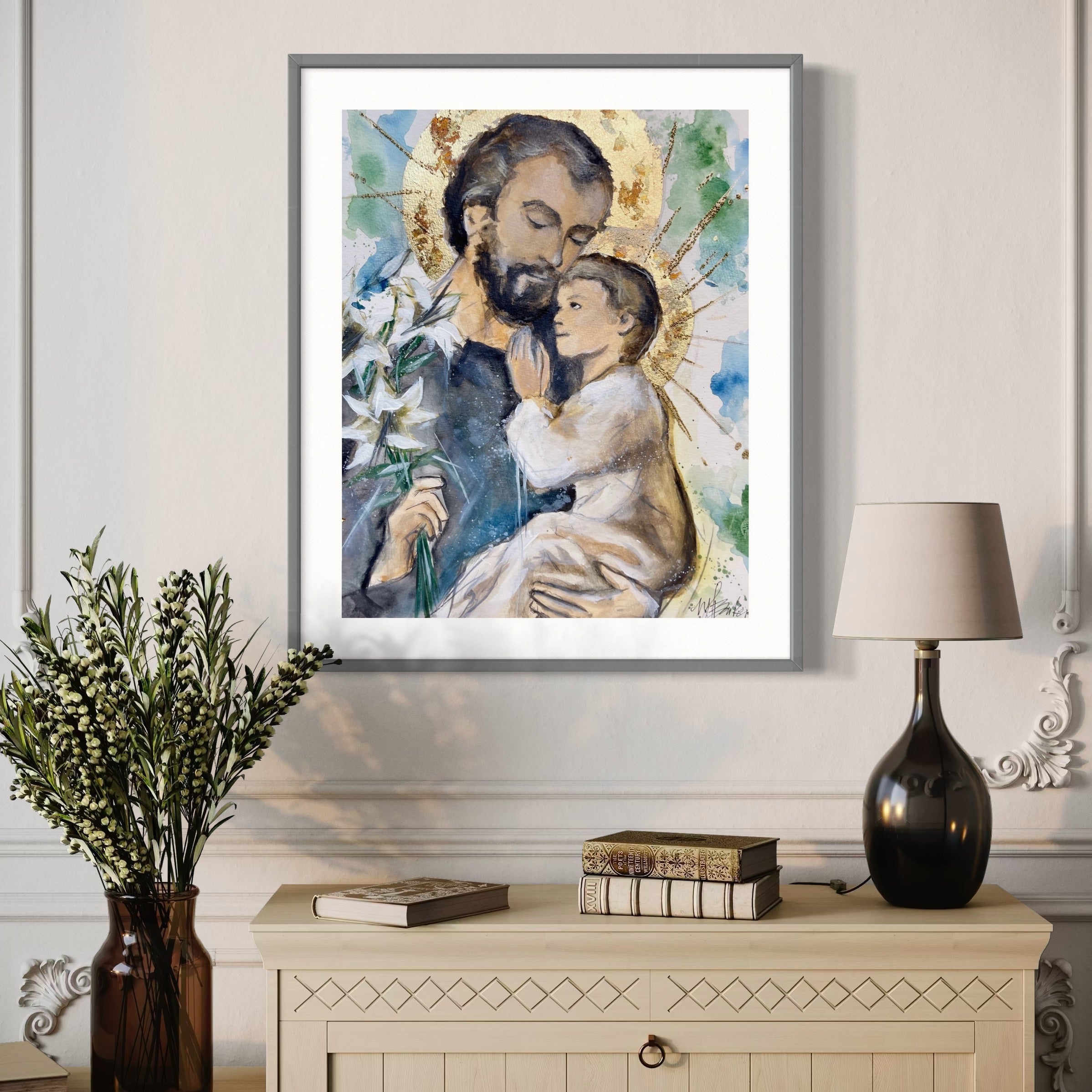 St. Joseph, Guardian of the Redeemer Fine Art Print