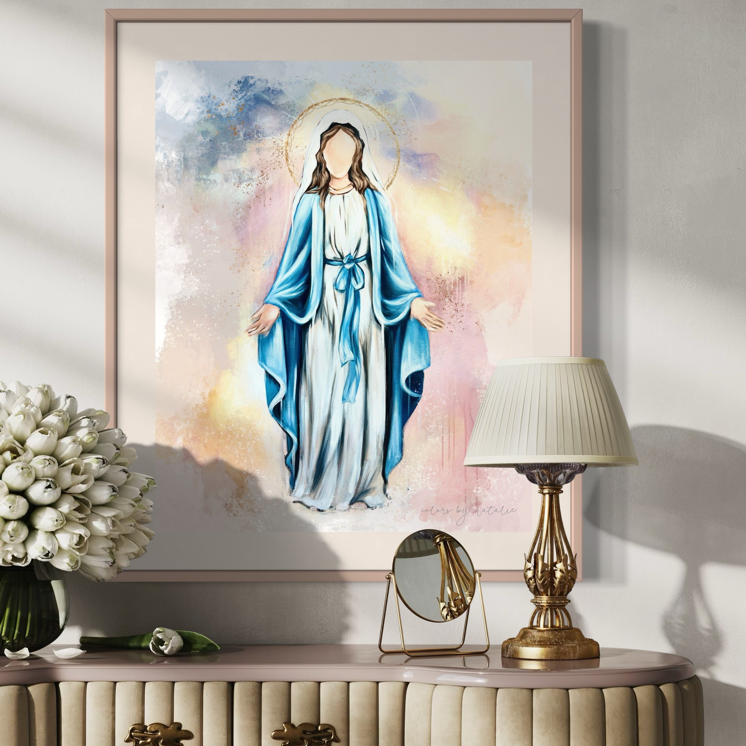 Our Lady of Grace Fine Art Print