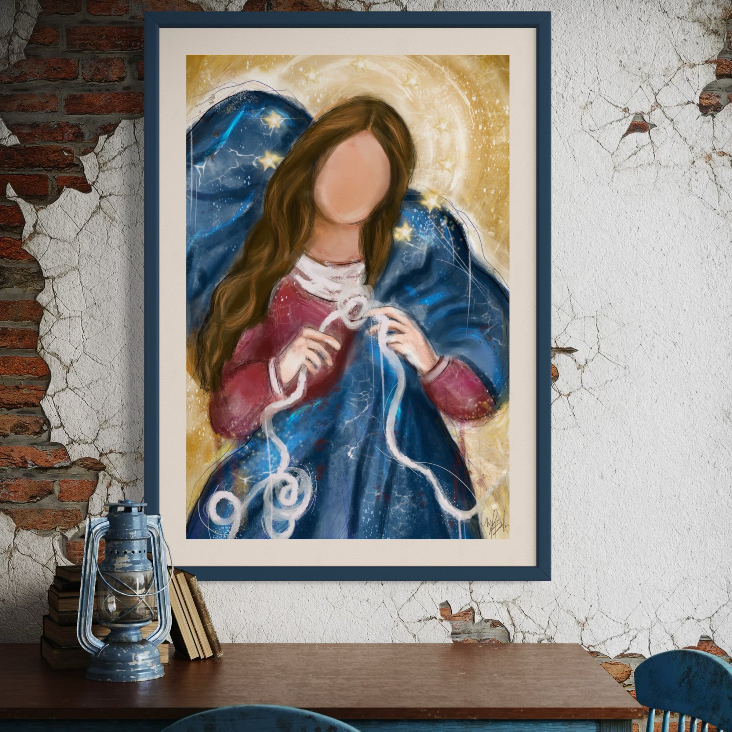 Undoer of Knots Fine Art Print