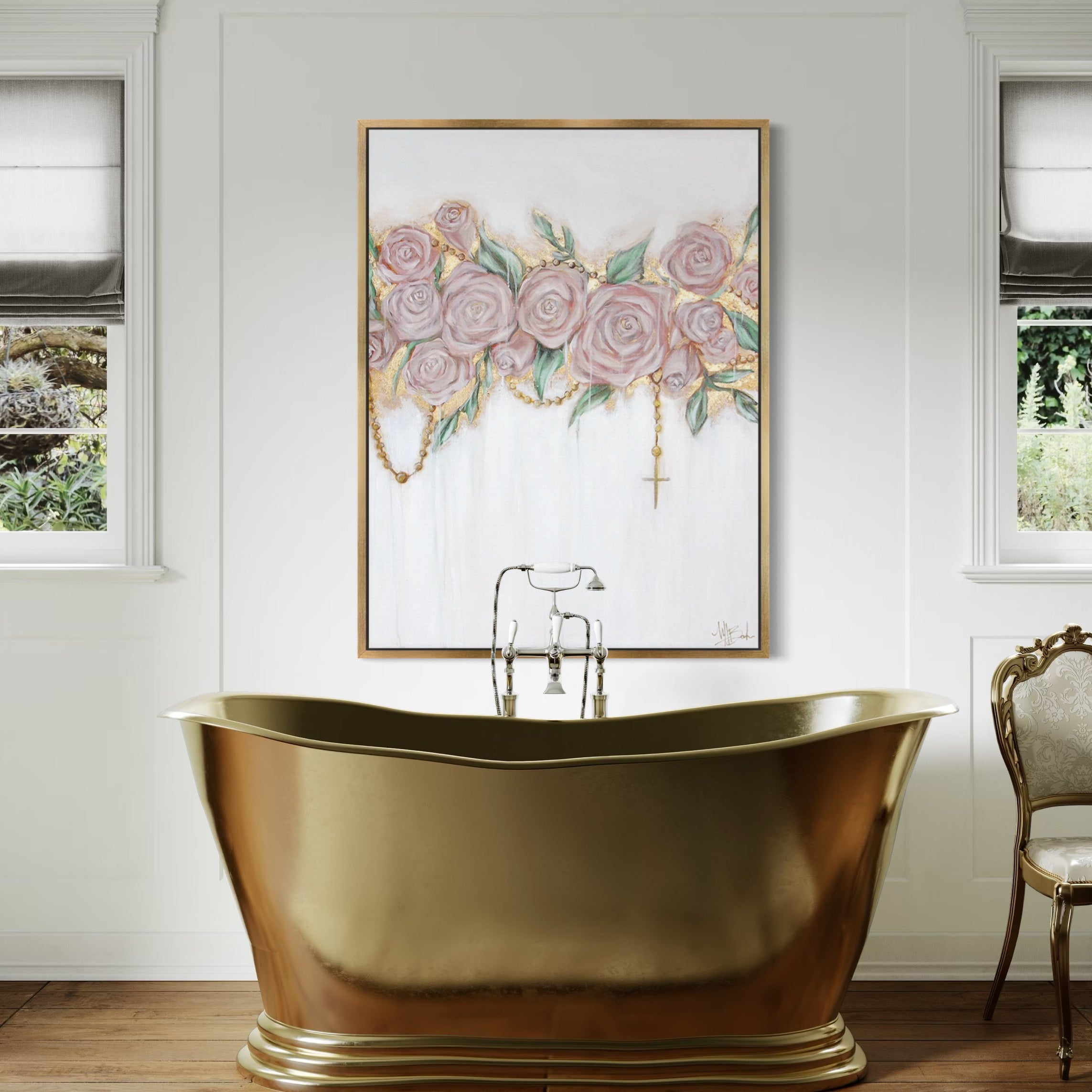 Queen of the Rosary Fine Art Print