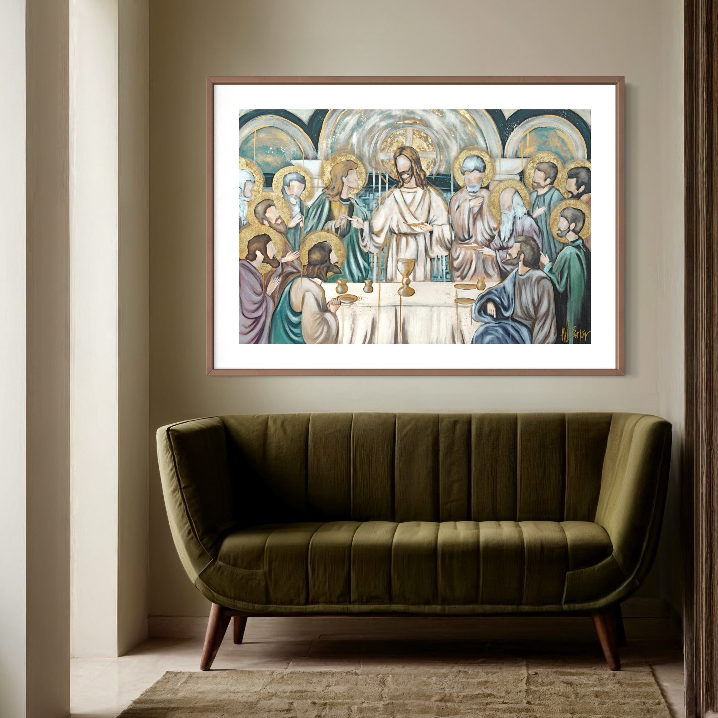 The Last Supper archival fine art paper print