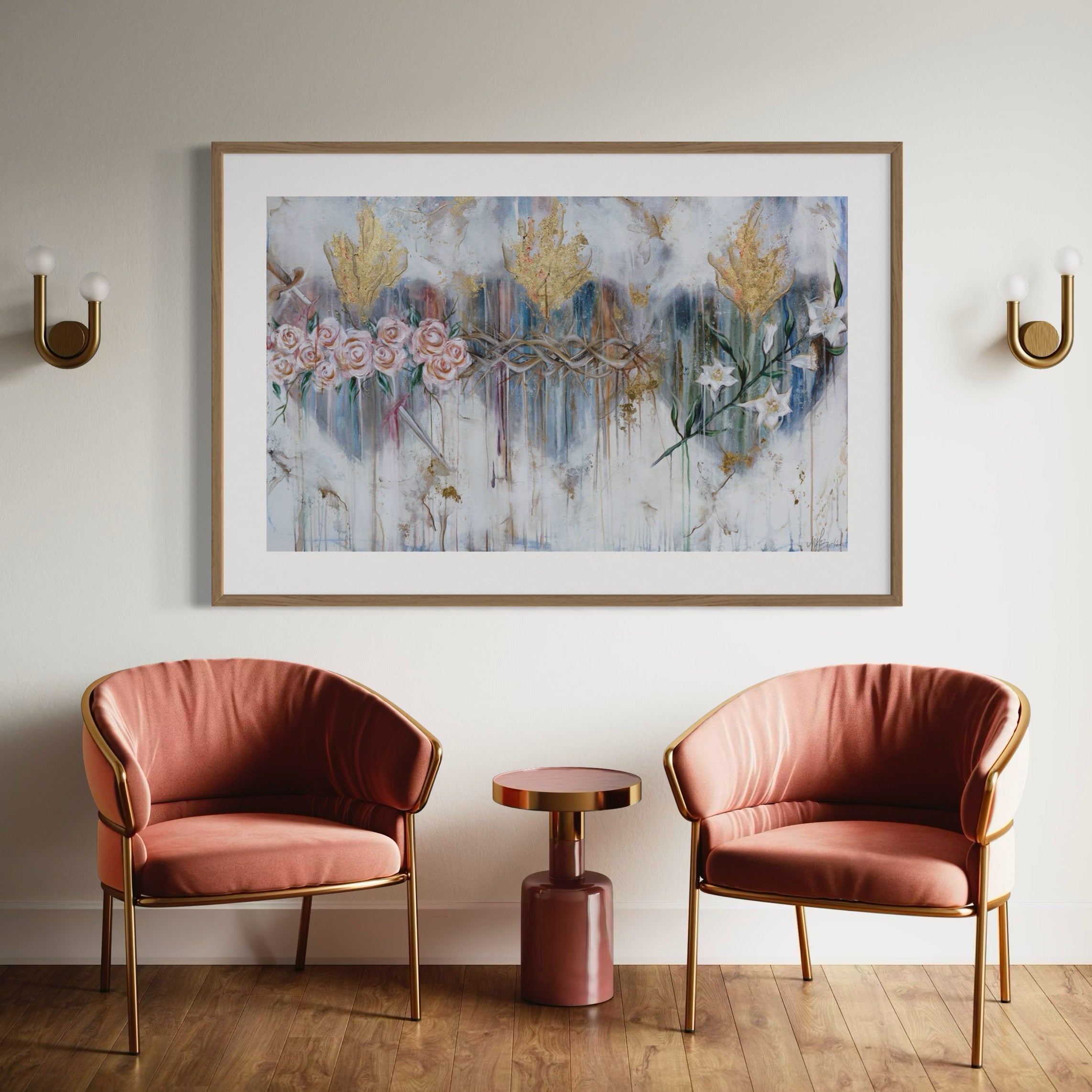 Three Hearts Fine Art Print