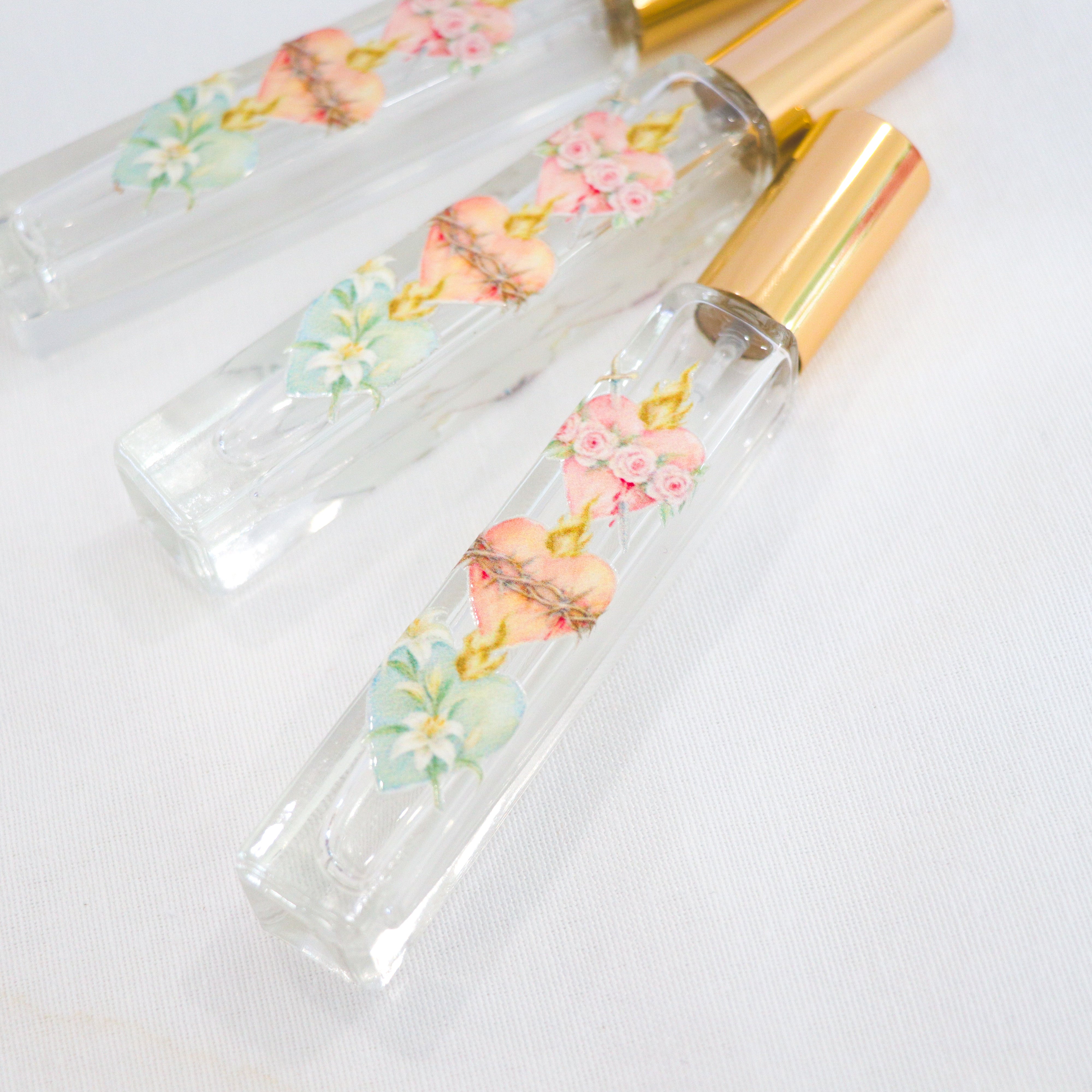 “Three Hearts" Holy Water Spray