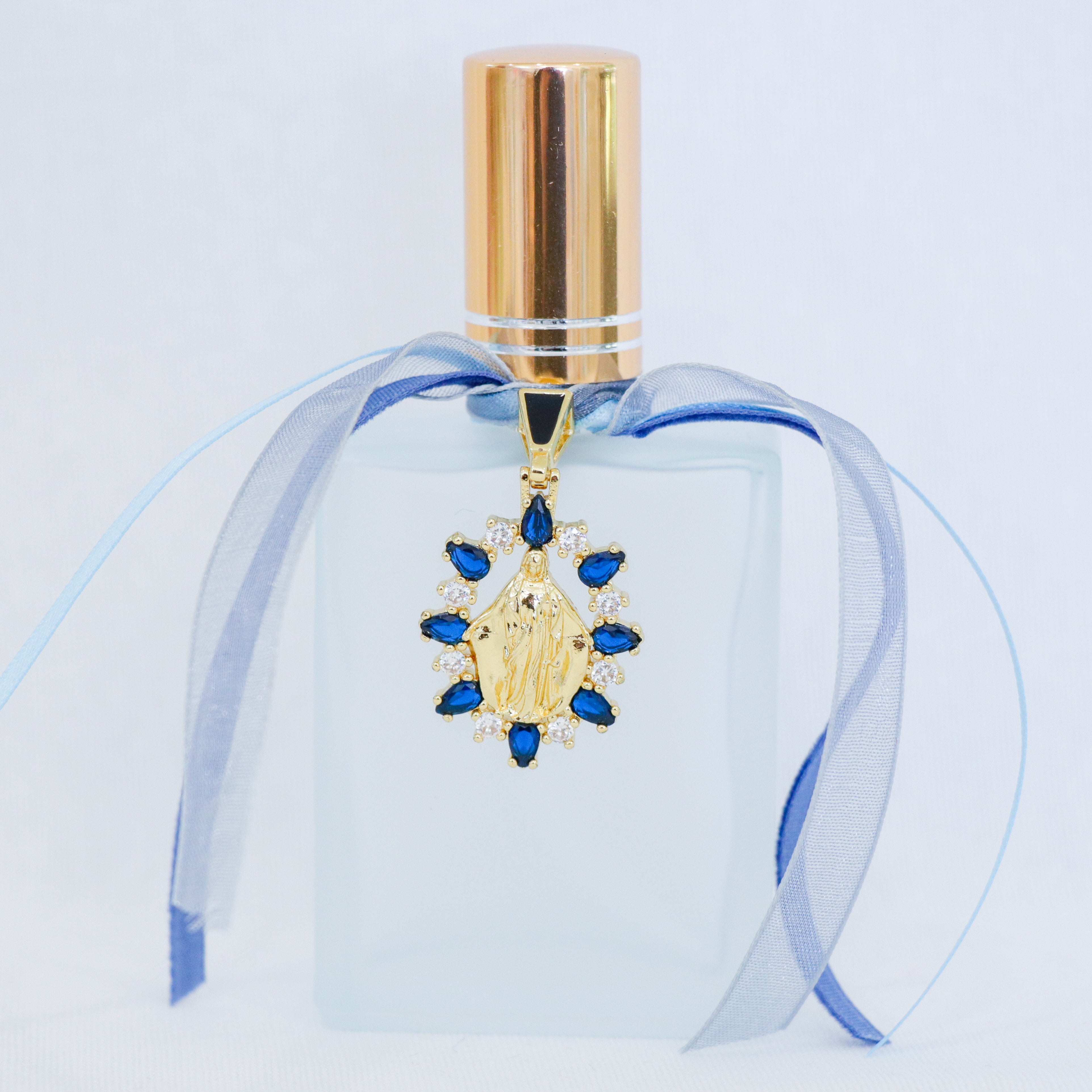 Virgin Mary in Blues | Handmade Holy Water Spray
