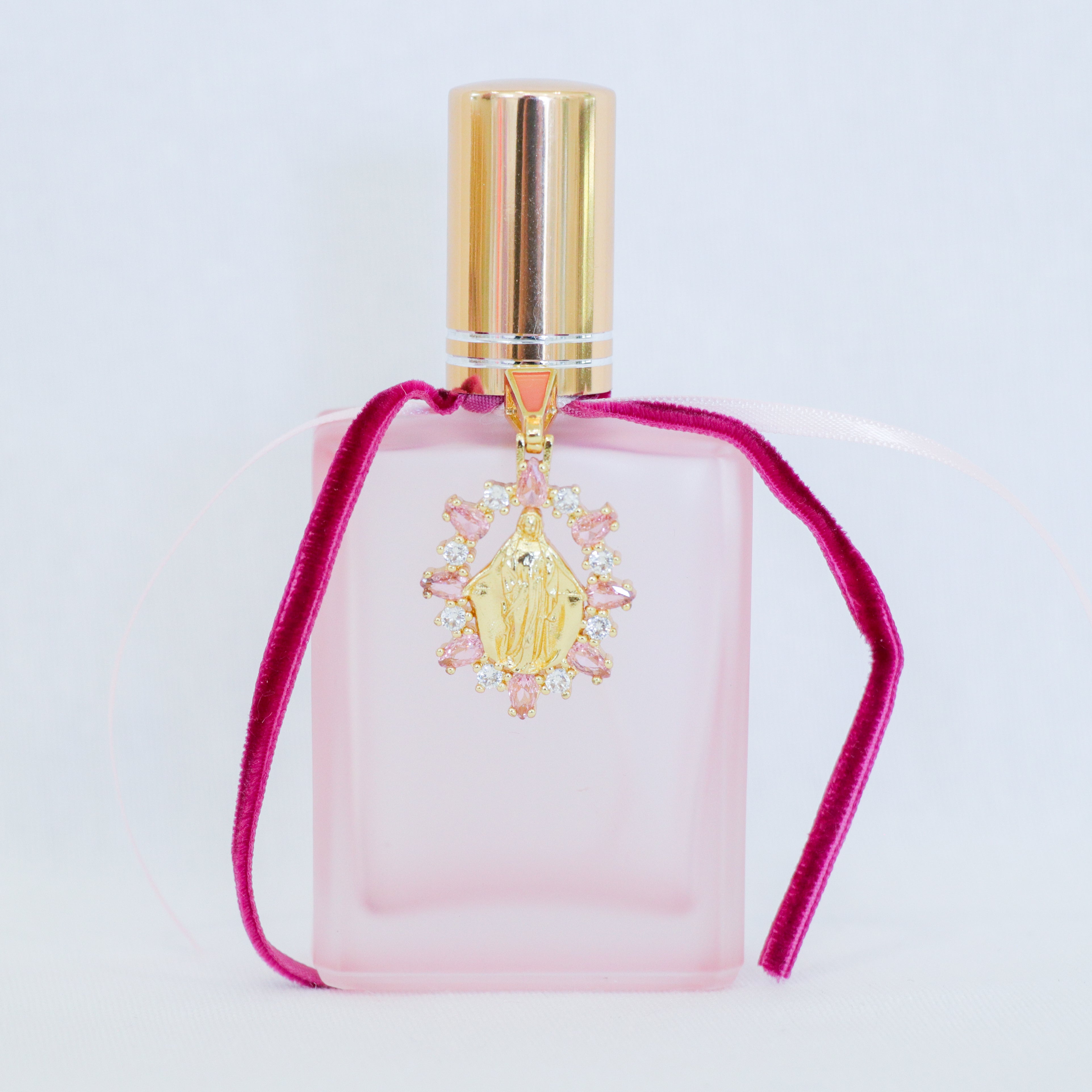 Our Lady in Pinks | Handmade Holy Water Spray