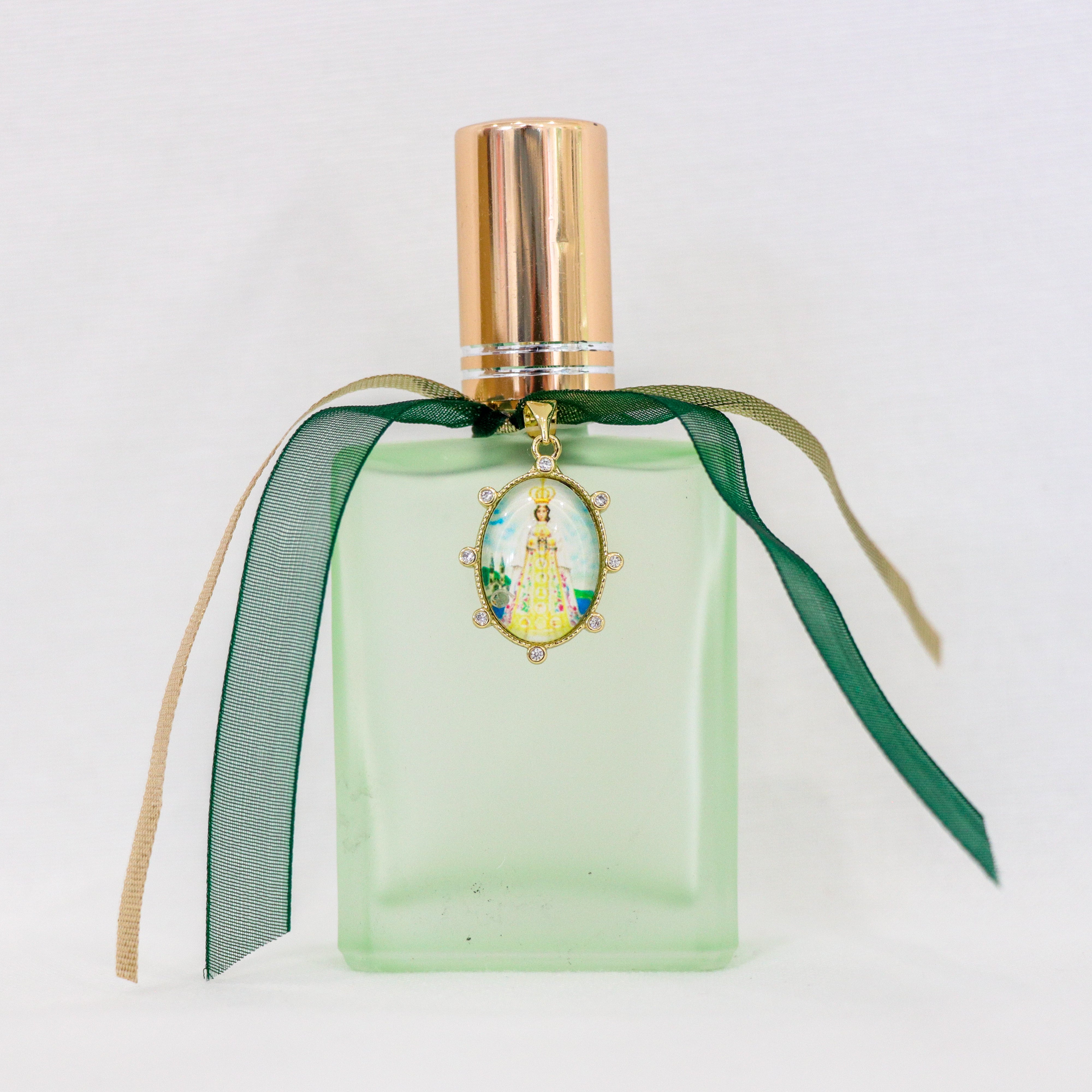 Our Lady of Aparecida in Greens | Handmade Holy Water Spray