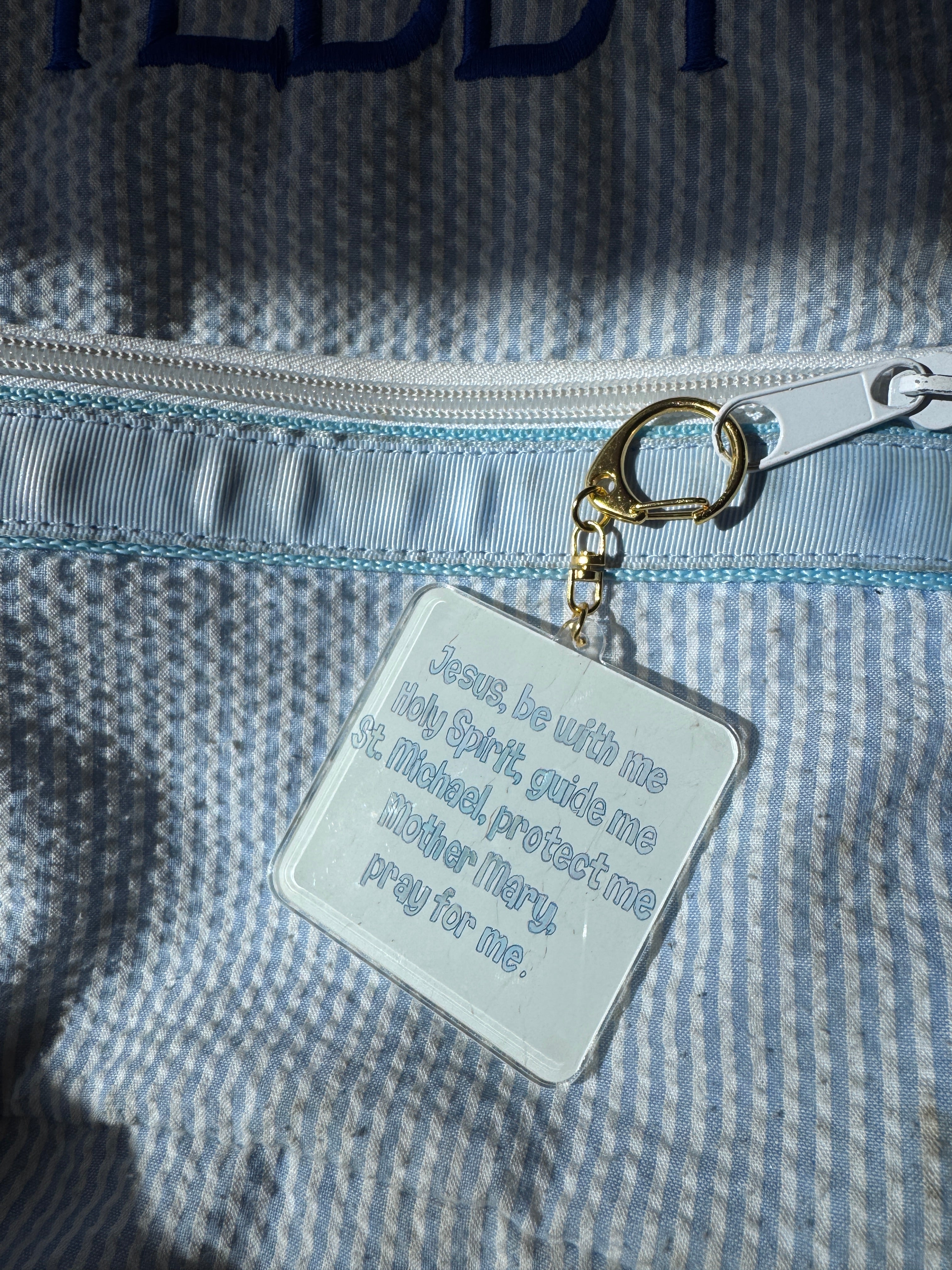 Jesus, Be with Me Keychains