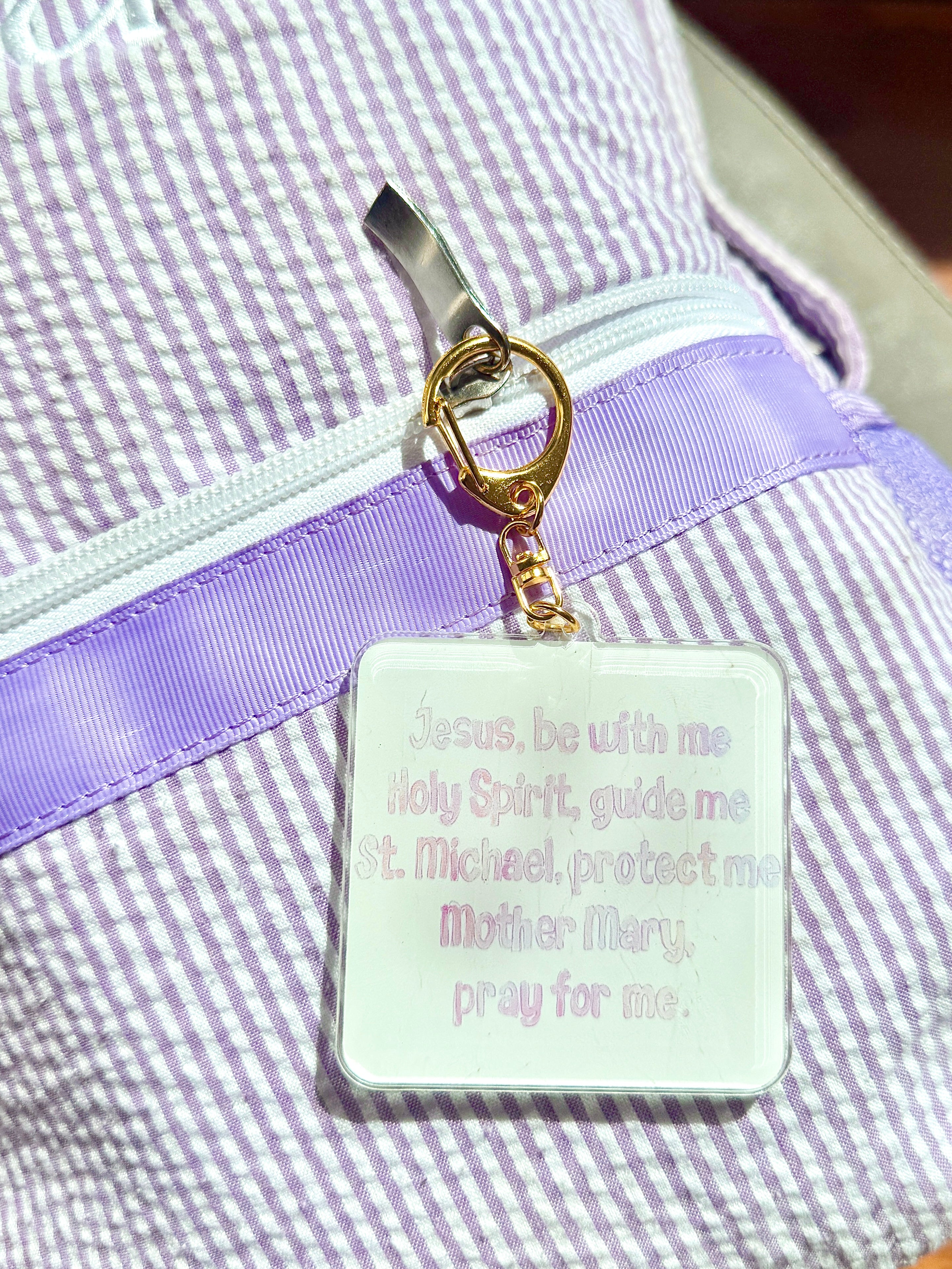 Jesus, Be with Me Keychains