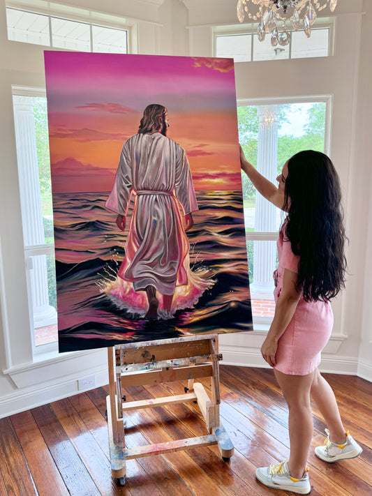 Jesus, Walking on Water Original