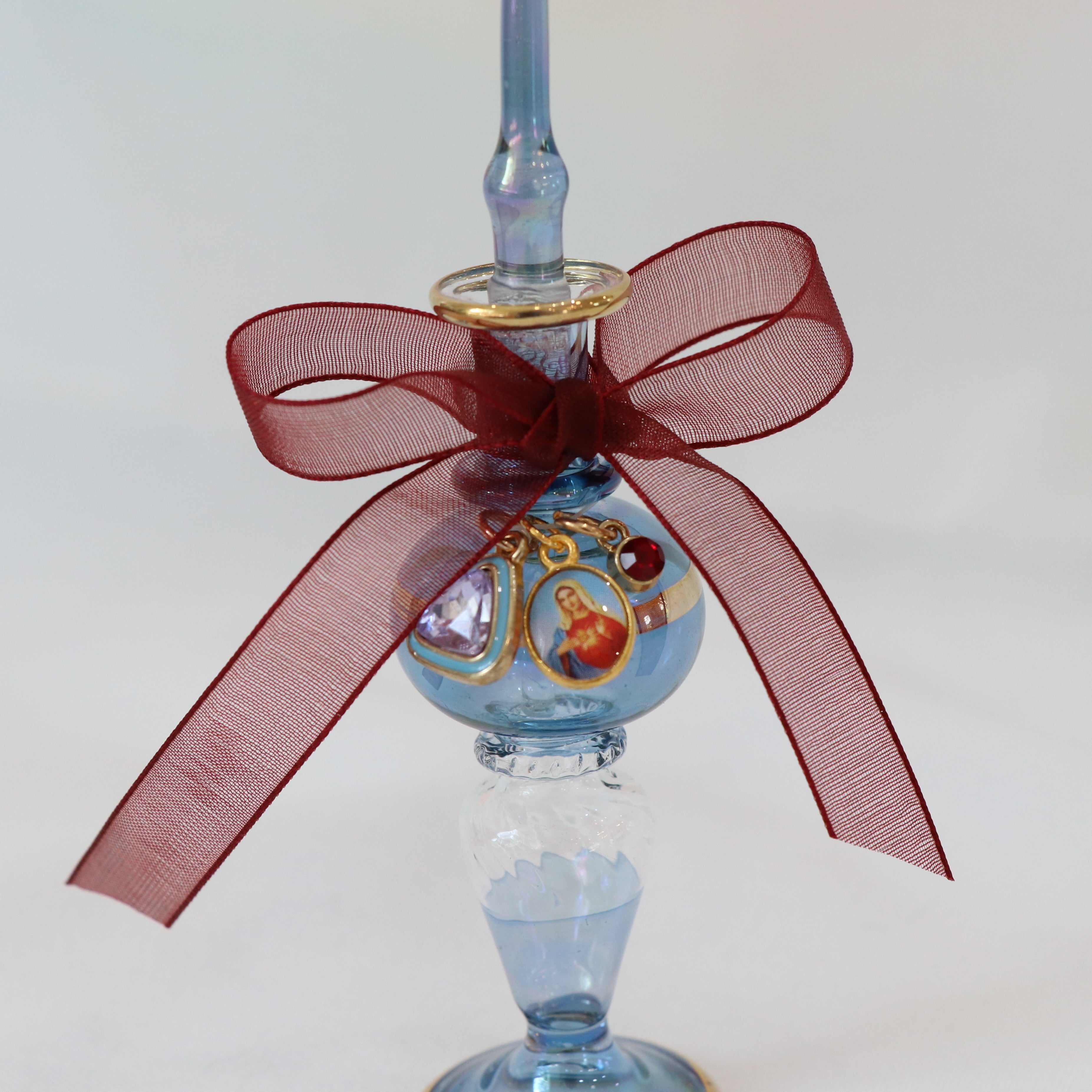 Immaculate Heart of Mary | Handmade Holy Water Vessel