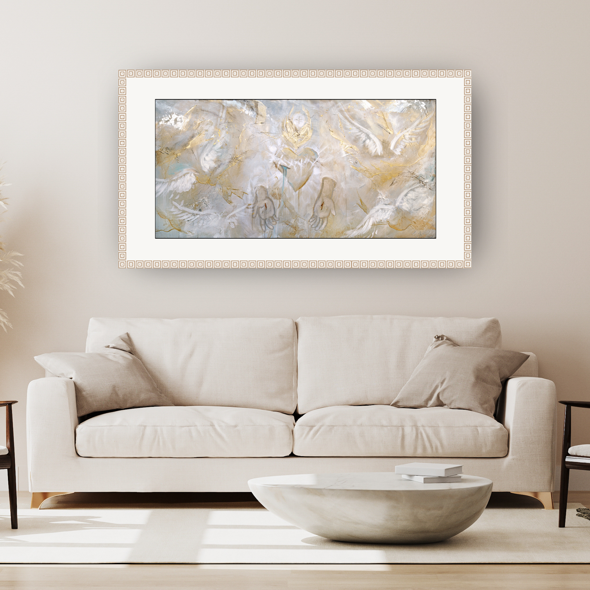 In His Hands Fine Art Print