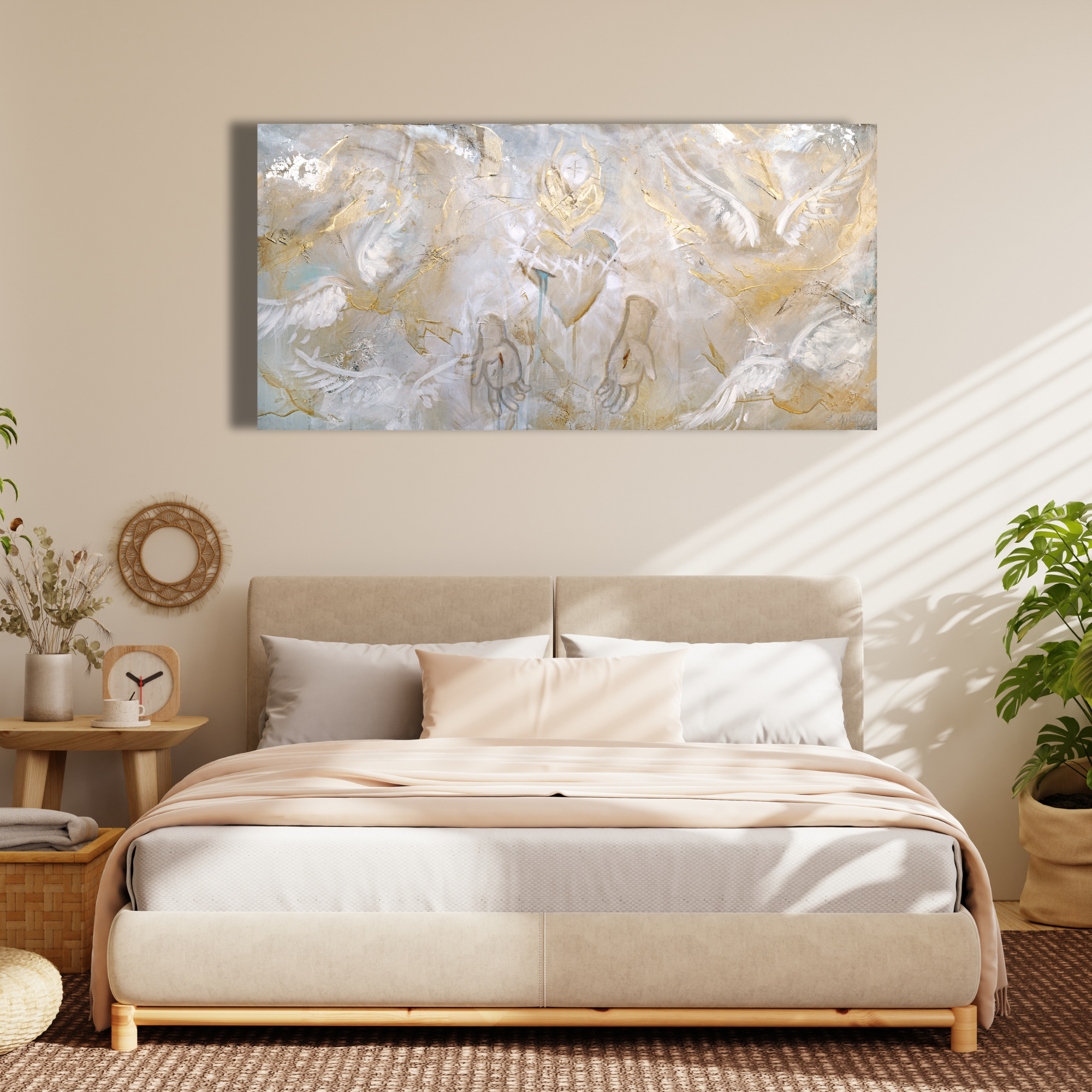 In His Hands Fine Art Print