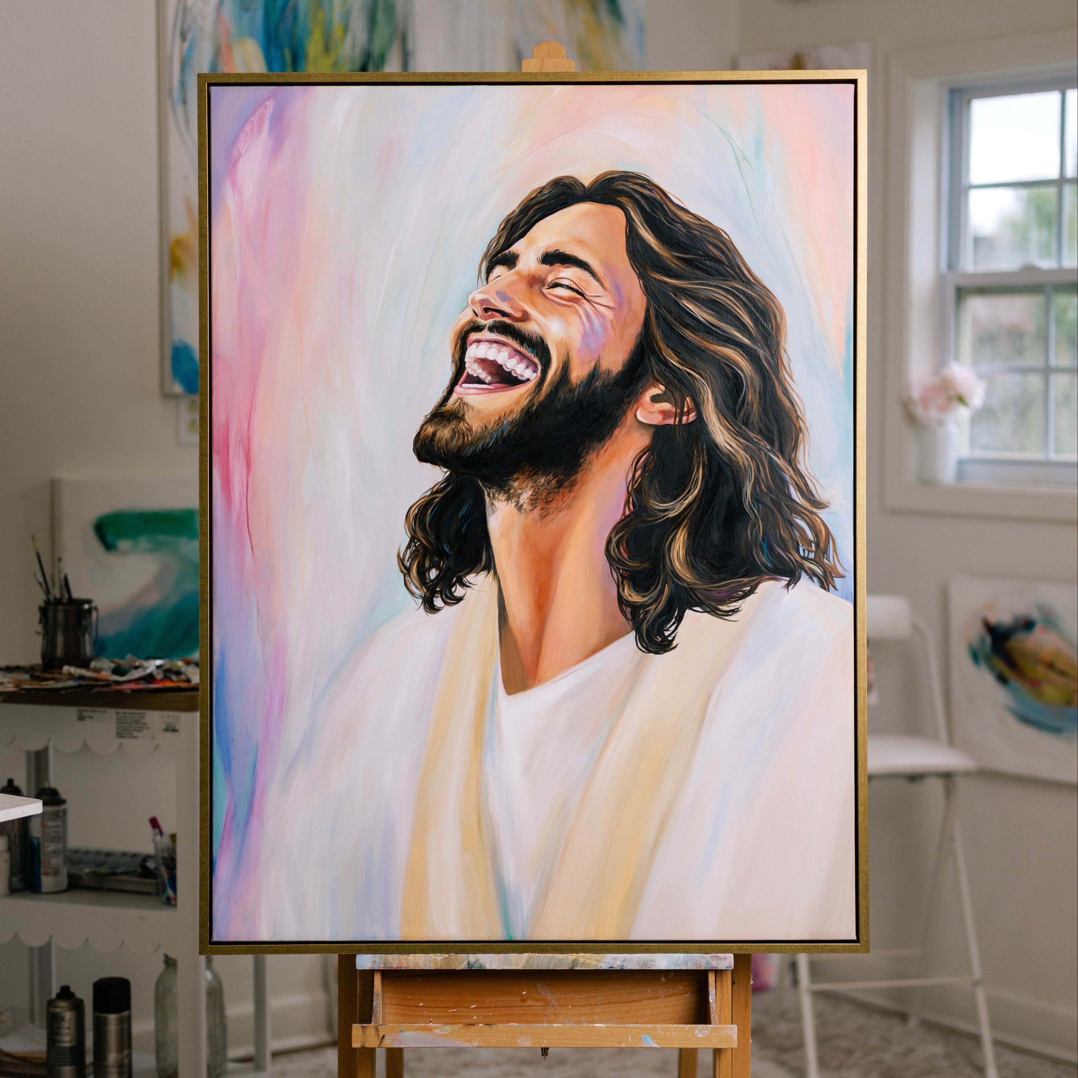 Joy / 36x48” / Original / Framed