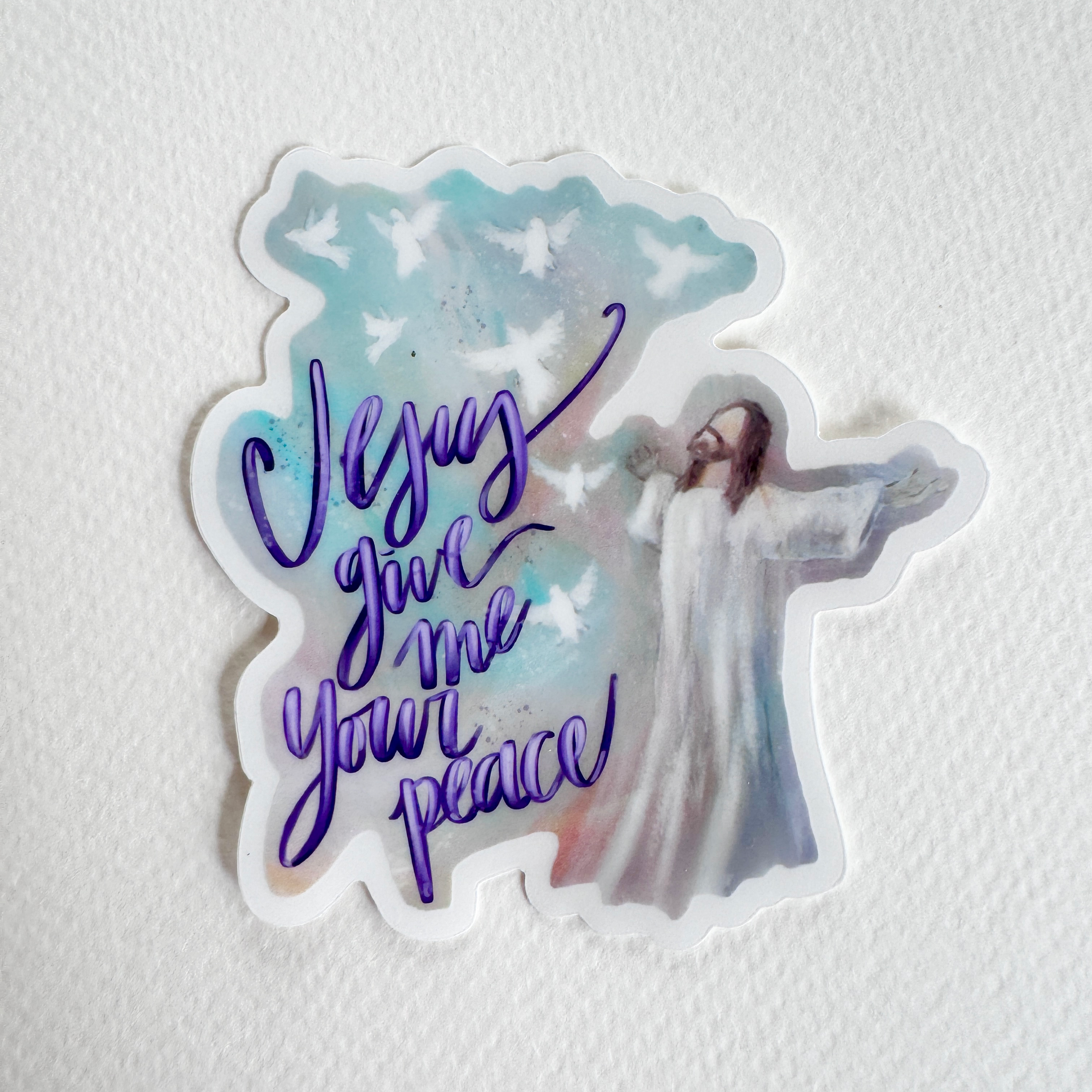 The Peace of Jesus Sticker