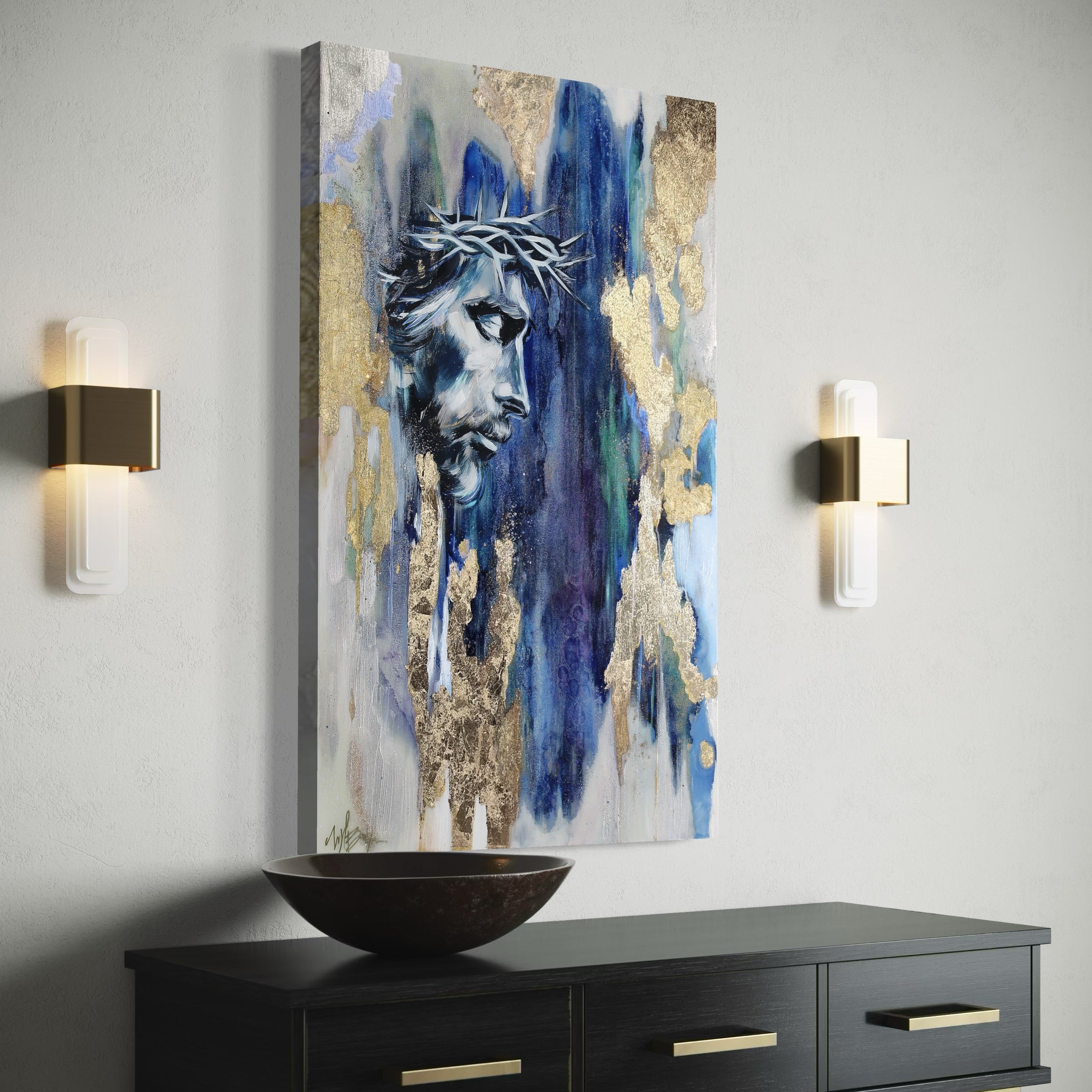 Jesus on the Cross Fine Art Print