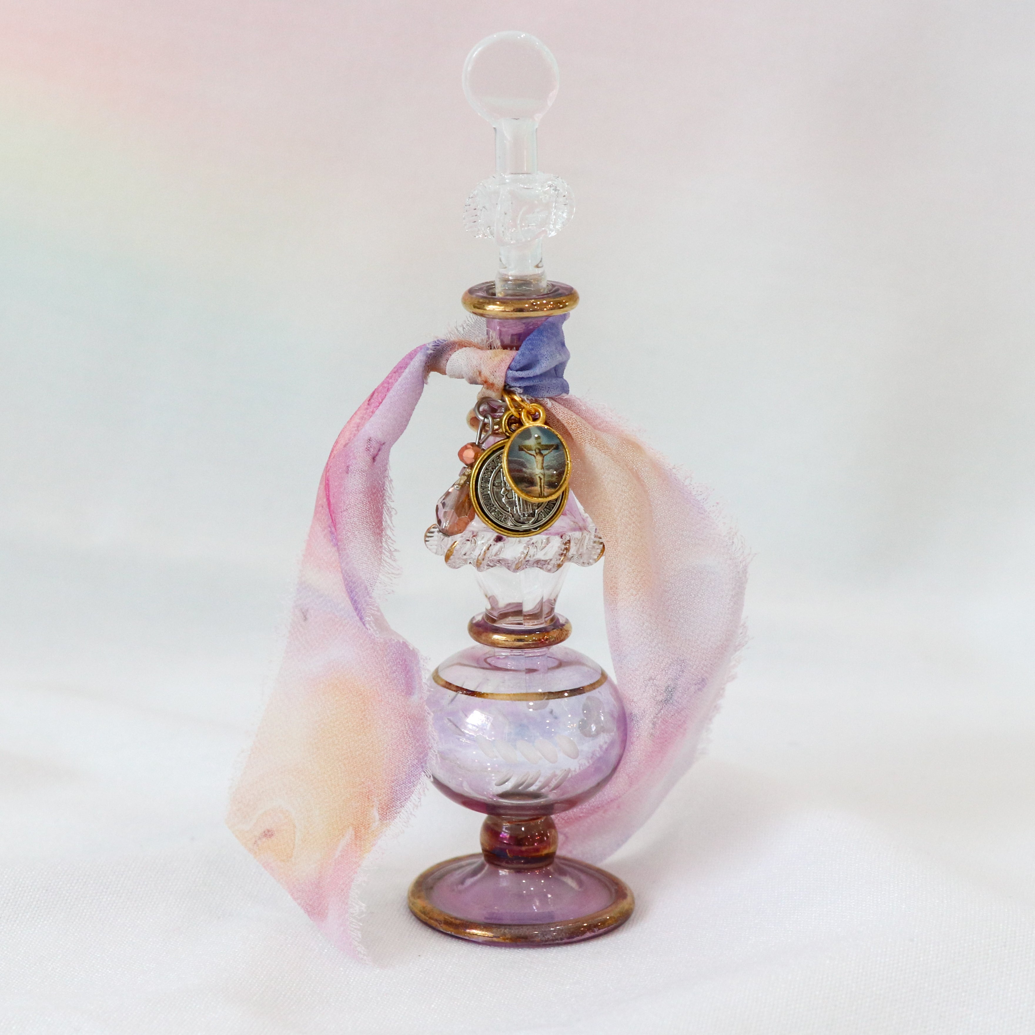 Jesus on the Cross | Handmade Holy Water Vessel