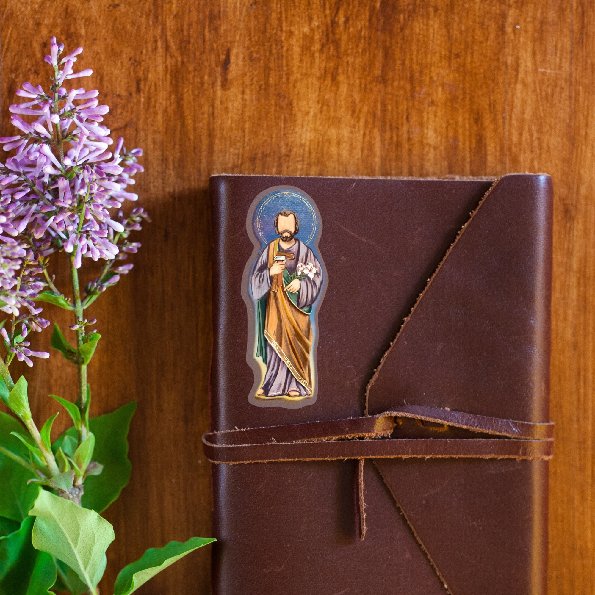 Joseph the Worker Sticker