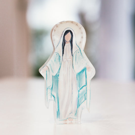 Little Mary Acrylic Block