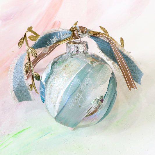 Lord I Need You Hand-painted Ornament