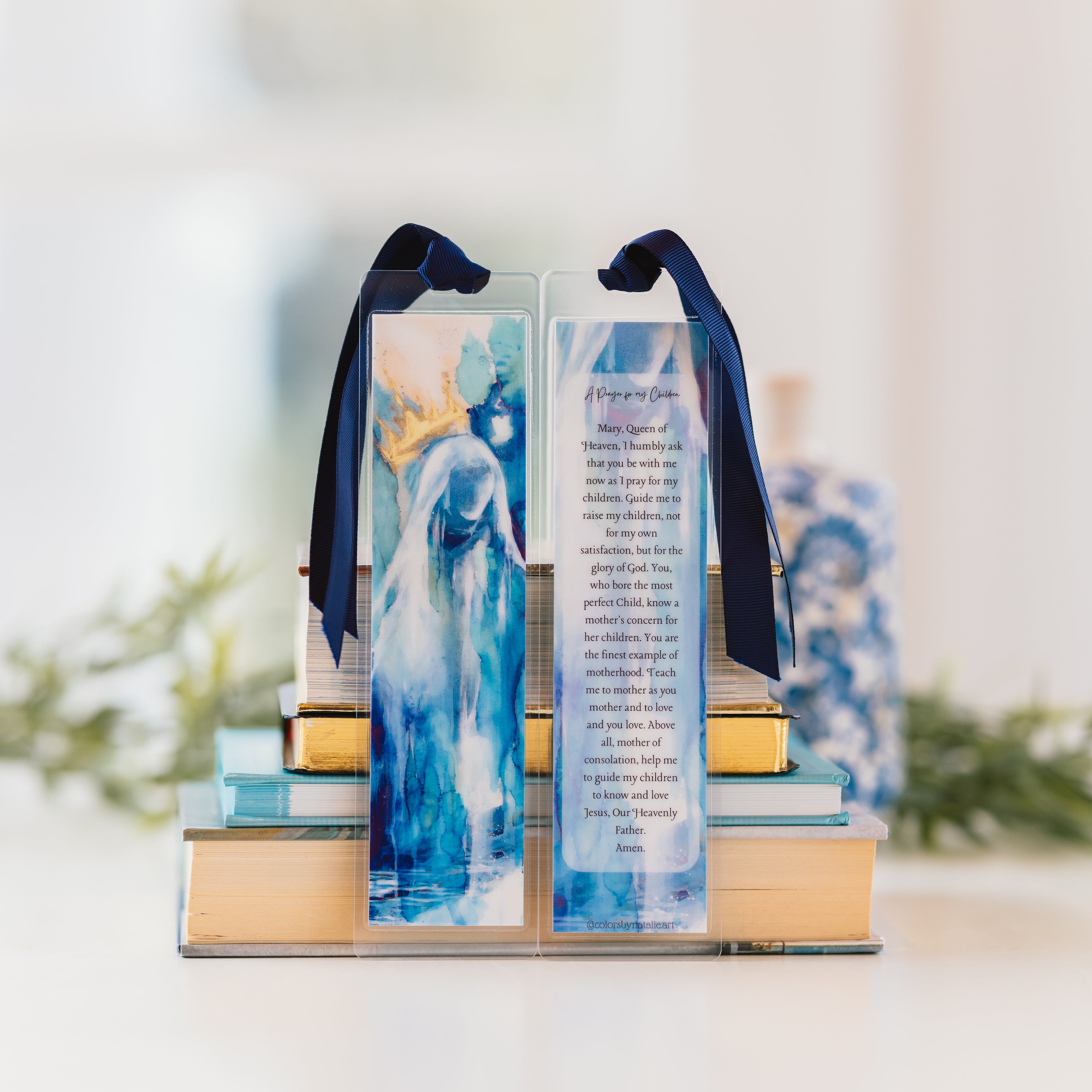 Lourdes, A Prayer for My Children Bookmark