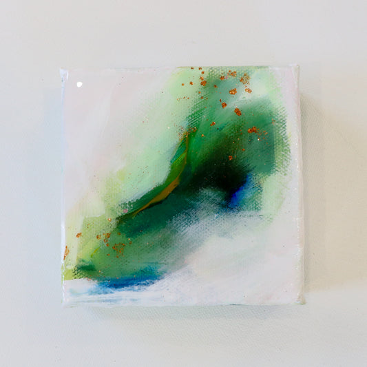 Make the Darkness Tremble, 4"x4"