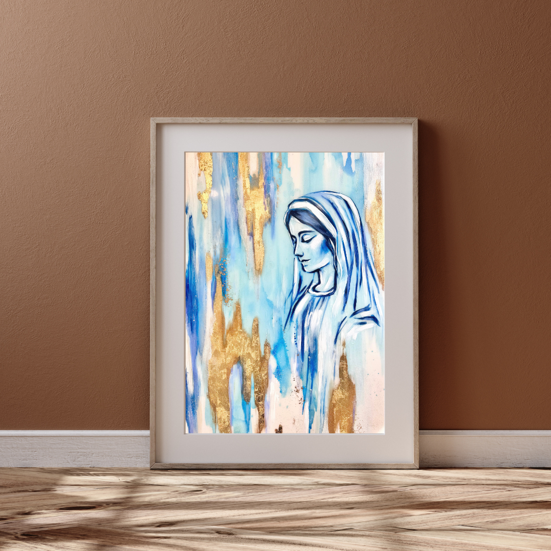 Mary at the Cross Fine Art Print