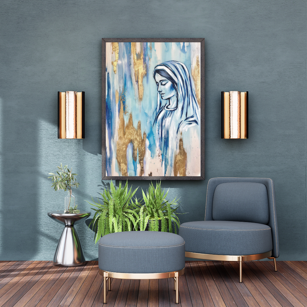 Mary at the Cross Fine Art Print