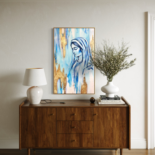 Mary at the Cross Fine Art Print