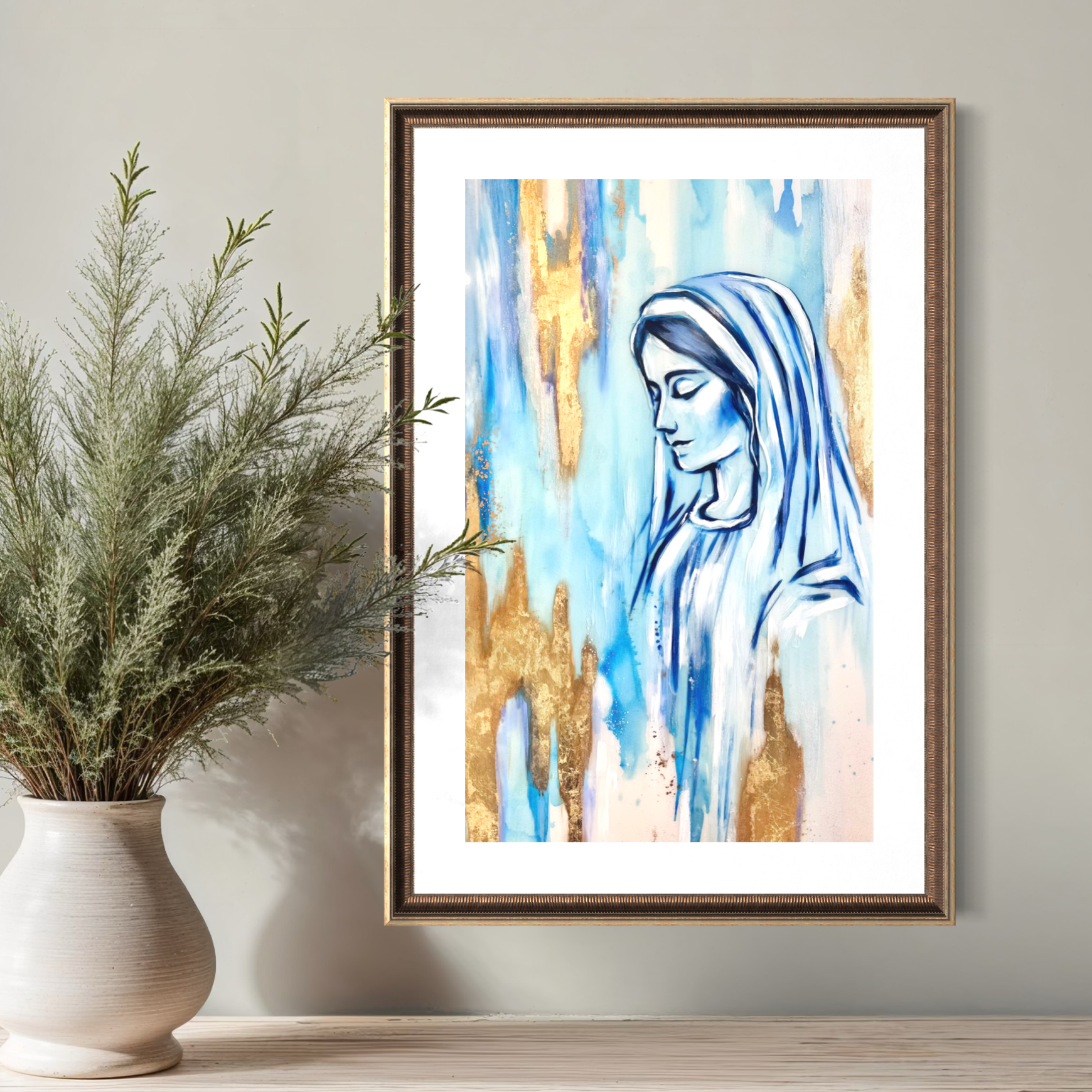 Mary at the Cross Fine Art Print