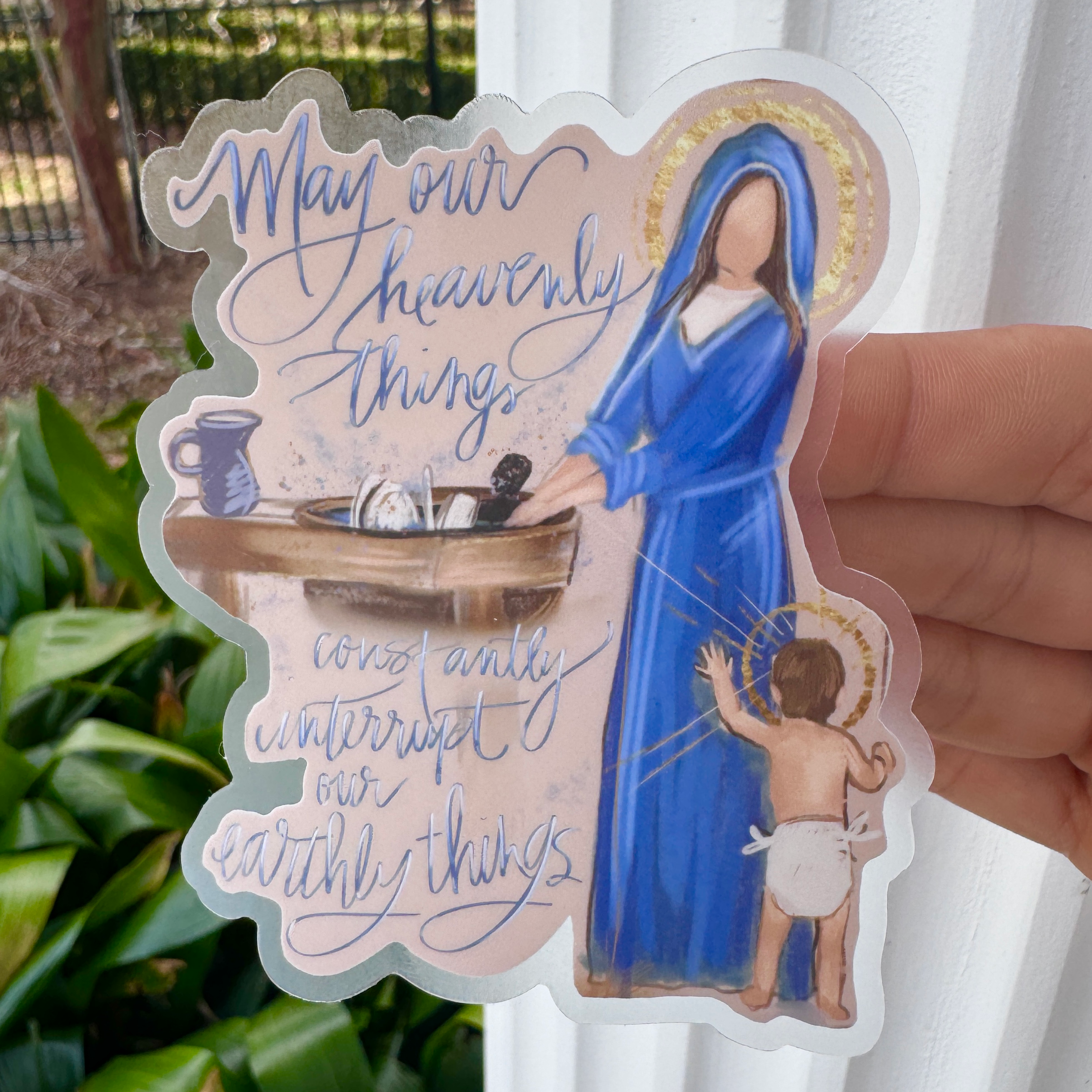 Heavenly Things Sticker