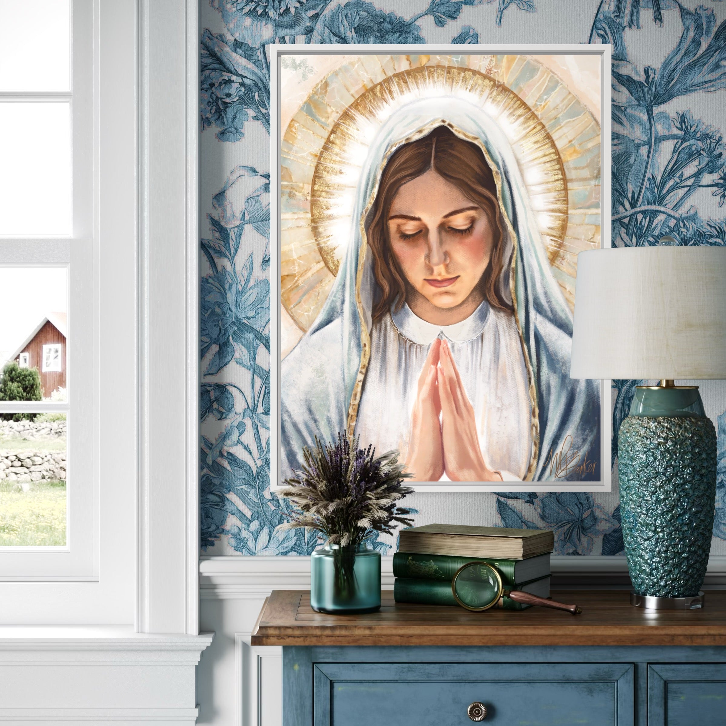 A Mother Who Prays Fine Art Print