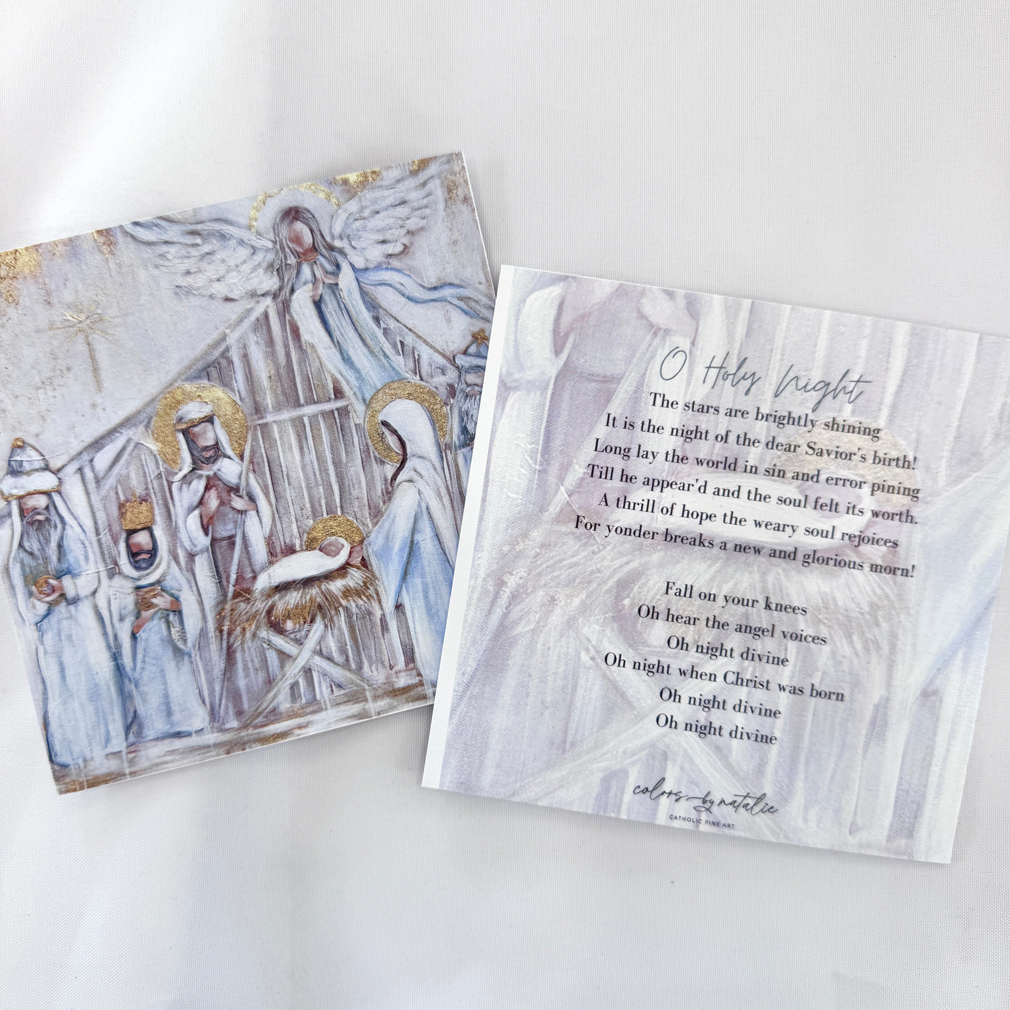 O Night Divine Greeting Card