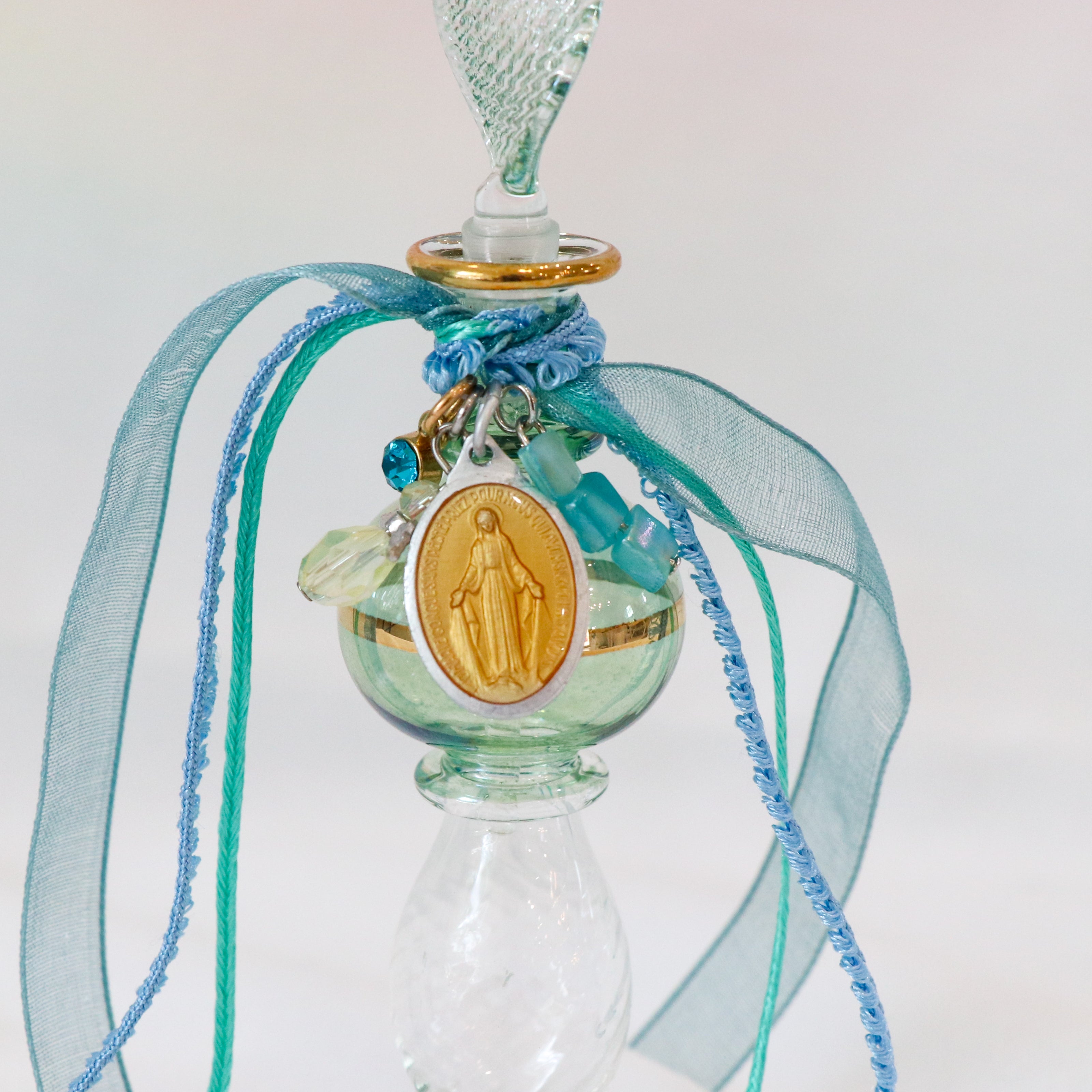 Our Lady, Pray for Us | Handmade Holy Water Vessel