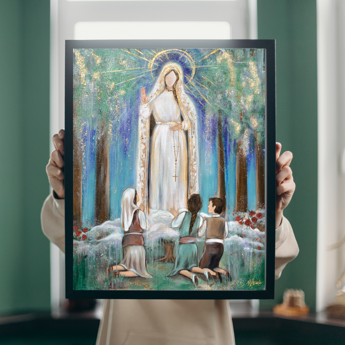 Our Lady of Fatima Fine Art Print