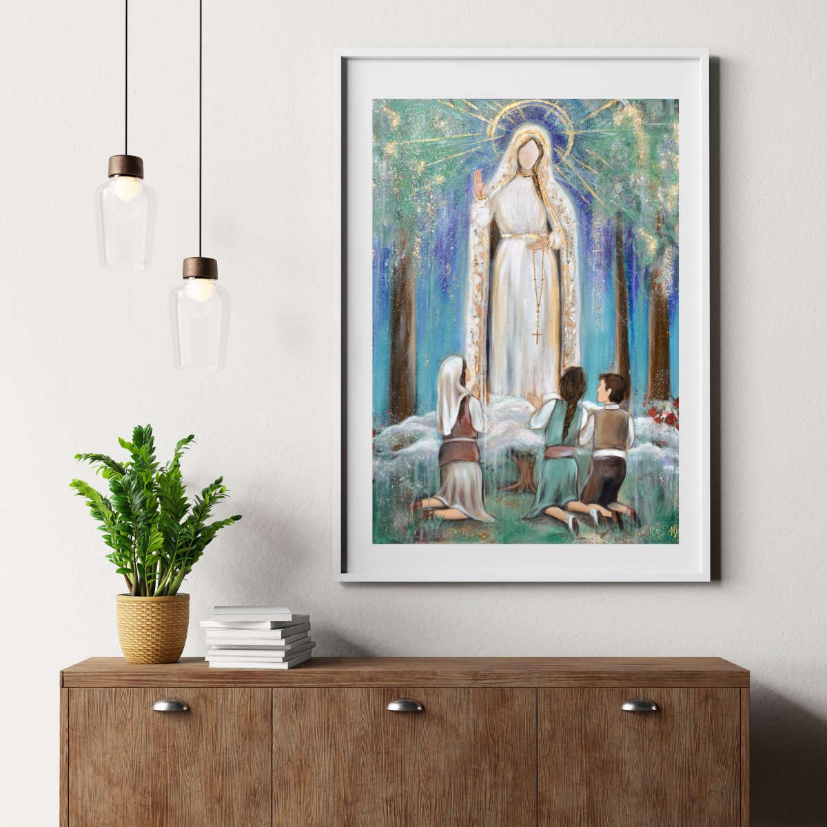 Our Lady of Fatima Fine Art Print
