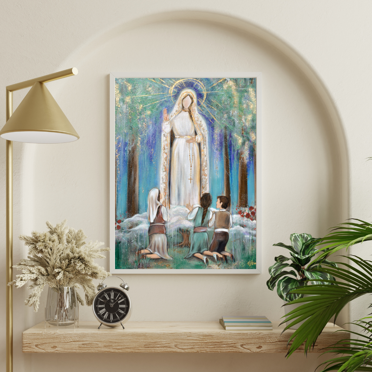 Our Lady of Fatima Fine Art Print